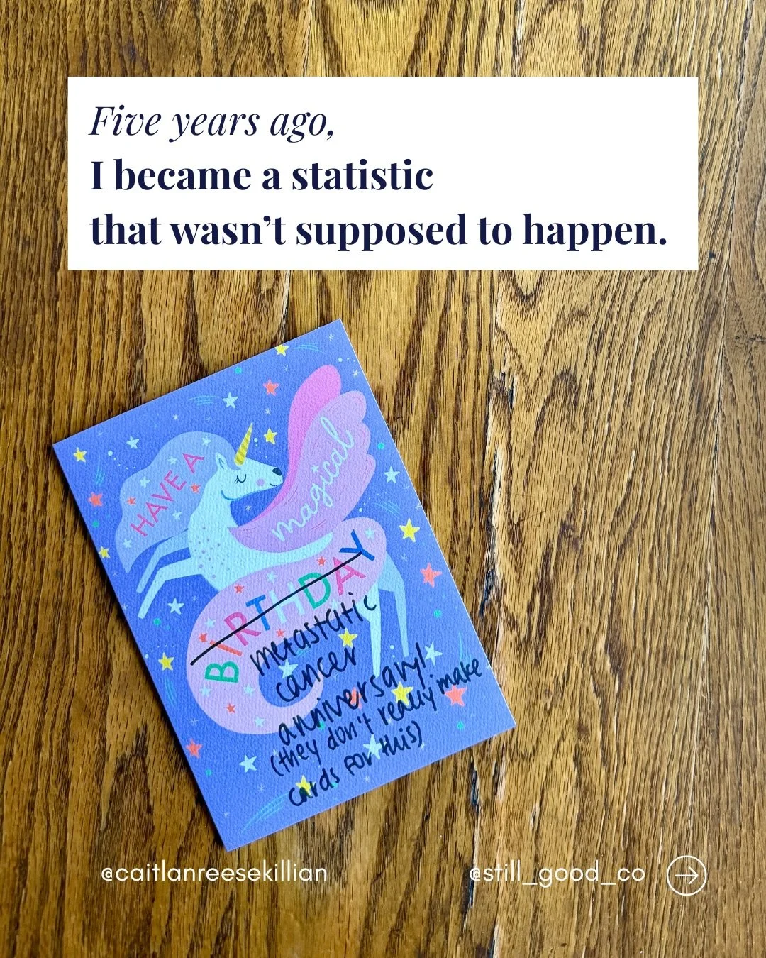Five years ago, I became a statistic. But something I didn&rsquo;t expect about surviving is the strange question that sometimes follows a miracle:

Now what?

If you&rsquo;ve ever wondered whether the best thing has already happened in your life&hel