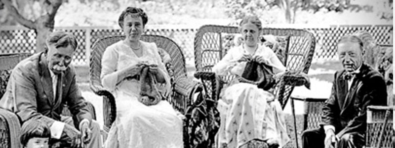 Carrie Estelle Doheny and supporters, circa early 1950s