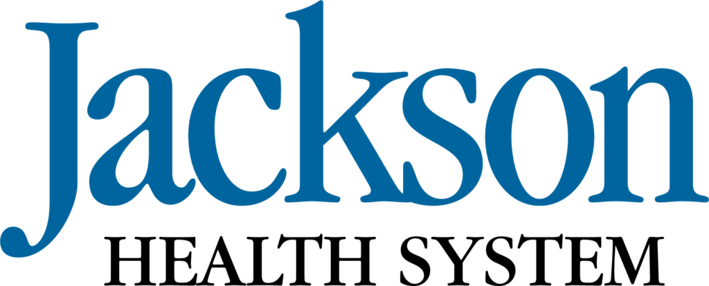 The word "Jackson" written in blue text in a stylized font.