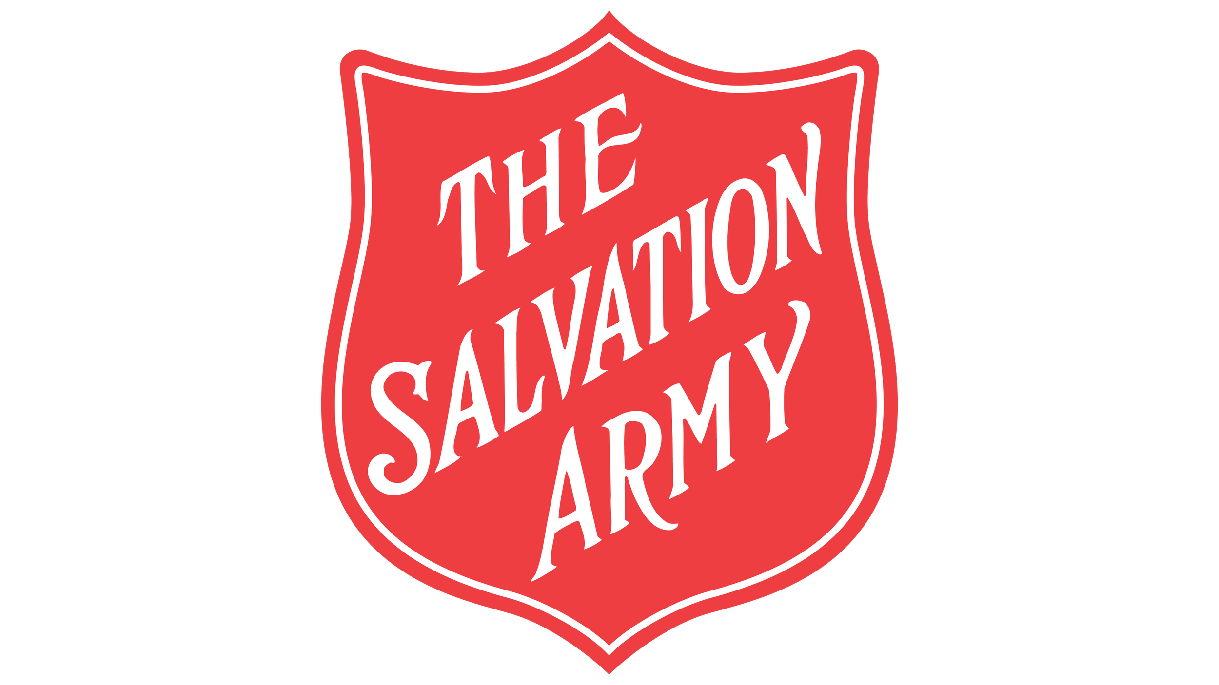 The Salvation Army logo featuring a red shield with white lettering reading 'The Salvation Army.'