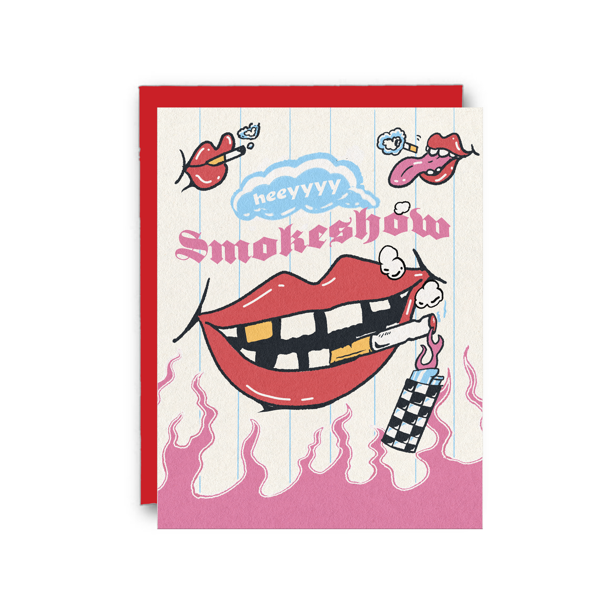 Hey Smokeshow Love Card
