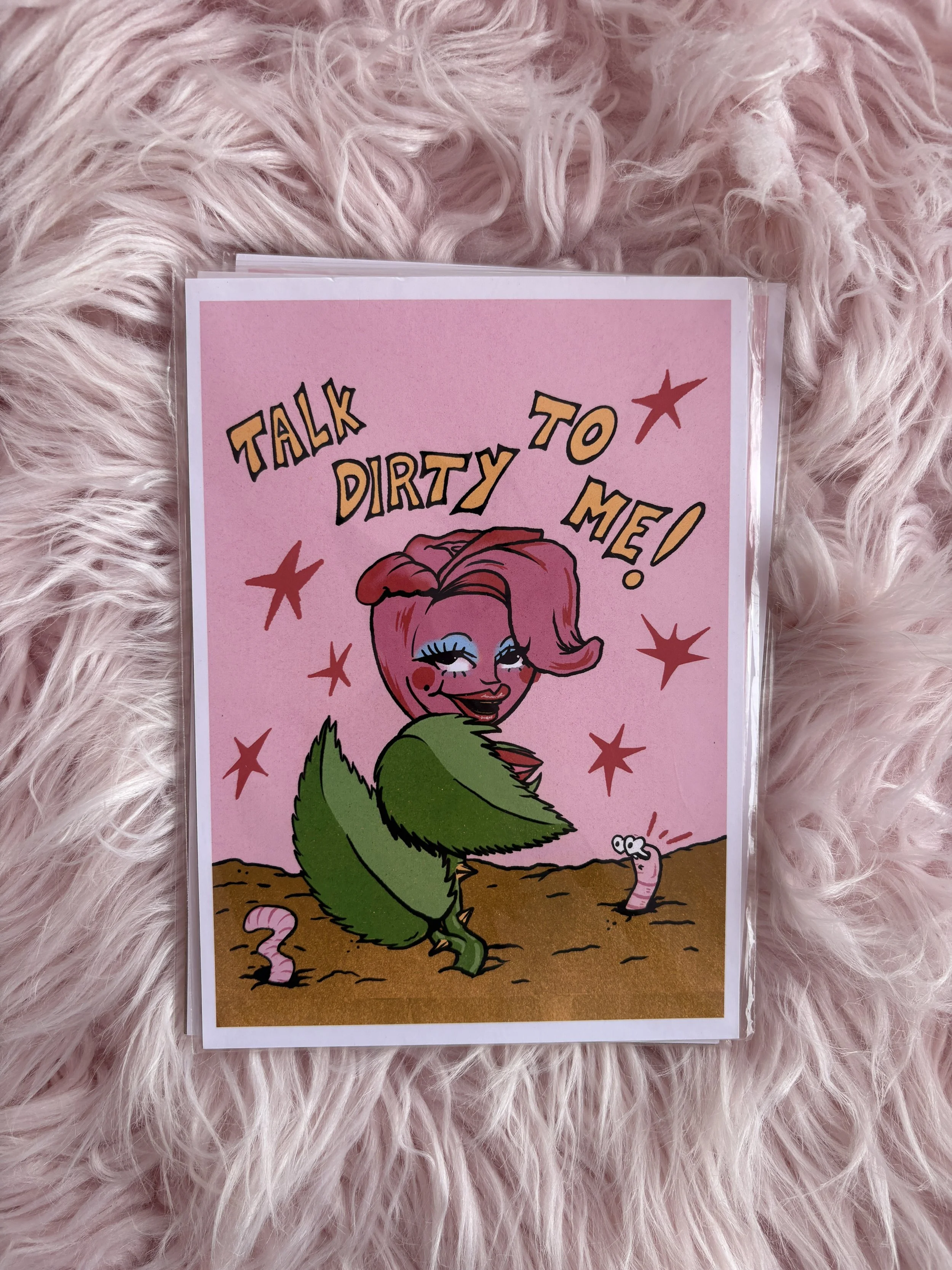 Talk Dirty to Me 5x7 print