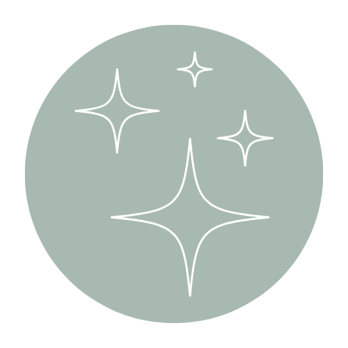 Sparkle icon for 1-on-1 website strategy calls for female entrepreneurs by Simply by Katie