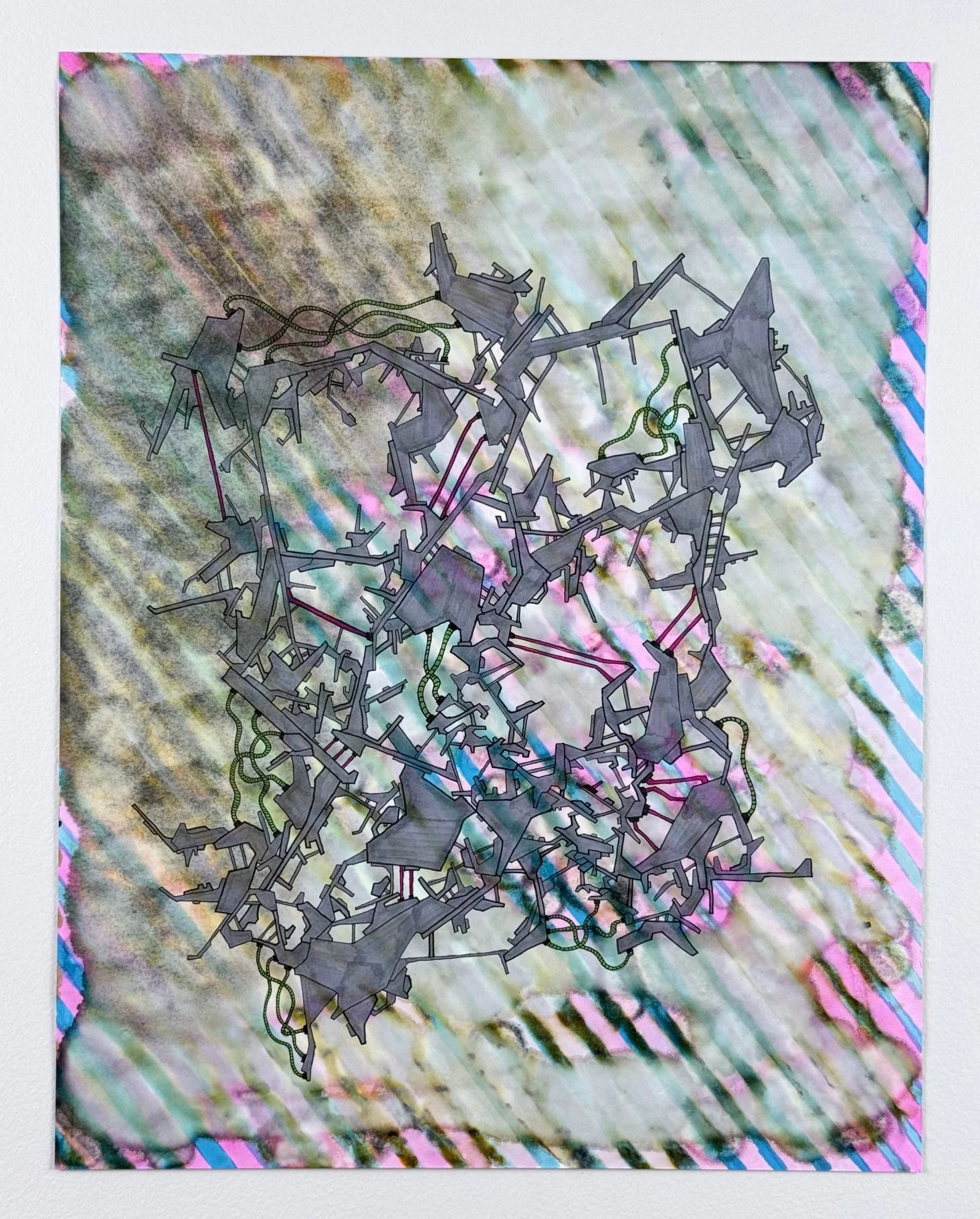 18390. ink and marker on paper. 11x14". 2026