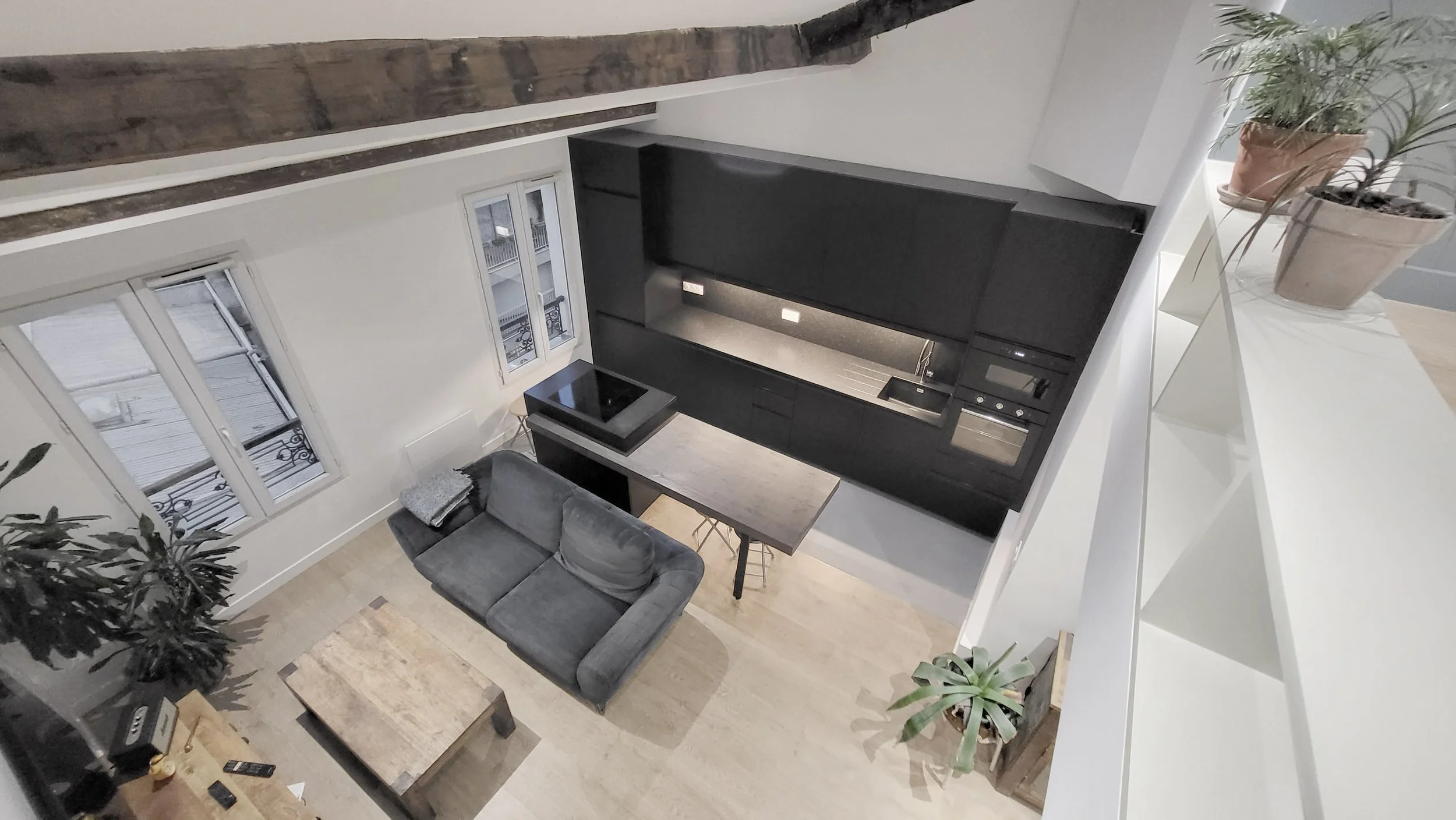 Rénovation énergétique appartement Belleville | 4 pièces et Mezzanine