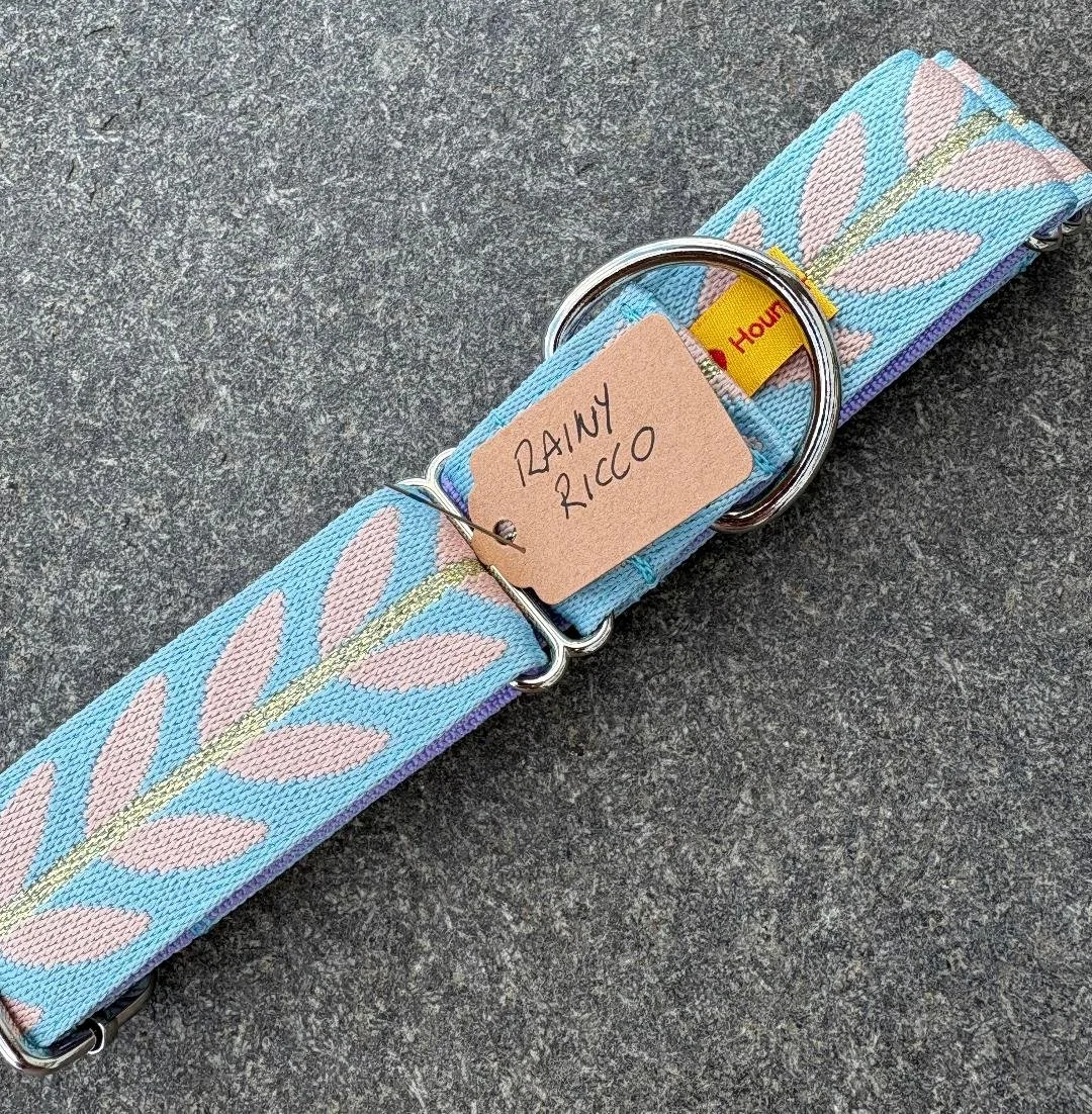 JAQUARD - 1.5" MARTINGALE ONLY -  RAINY RICCO  (NO LEAD)  