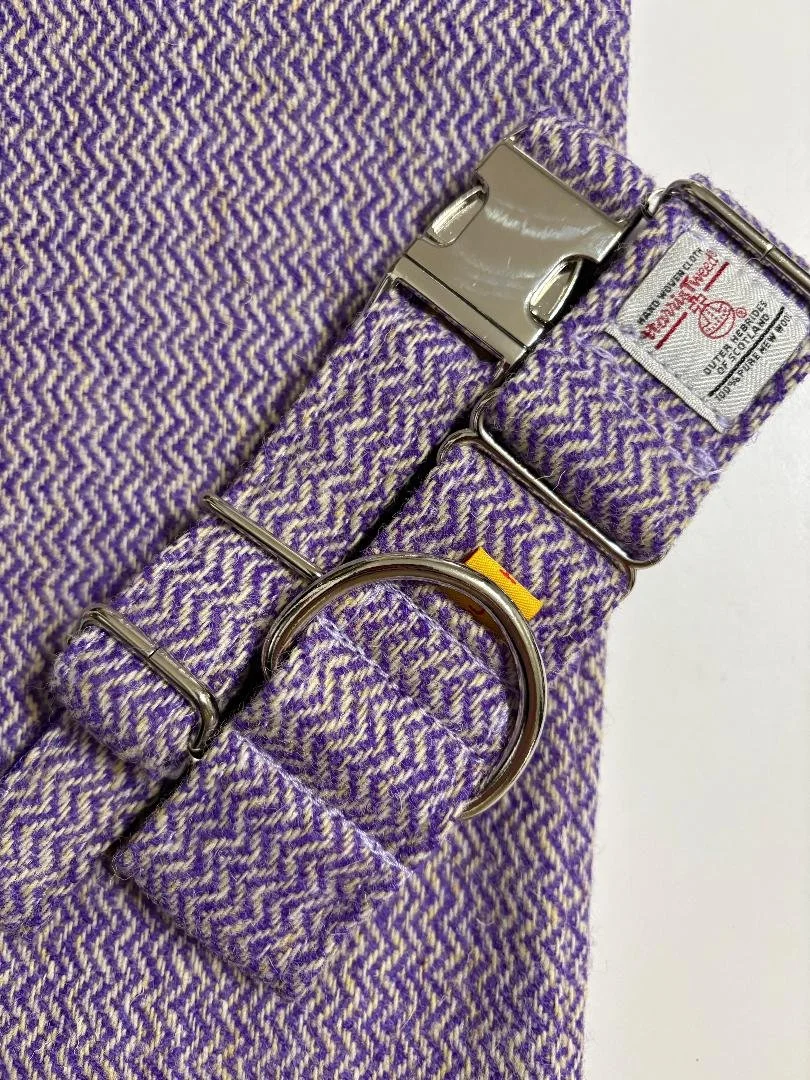 HARRIS TWEED - LOVELY LILAC  (NO LEAD) 