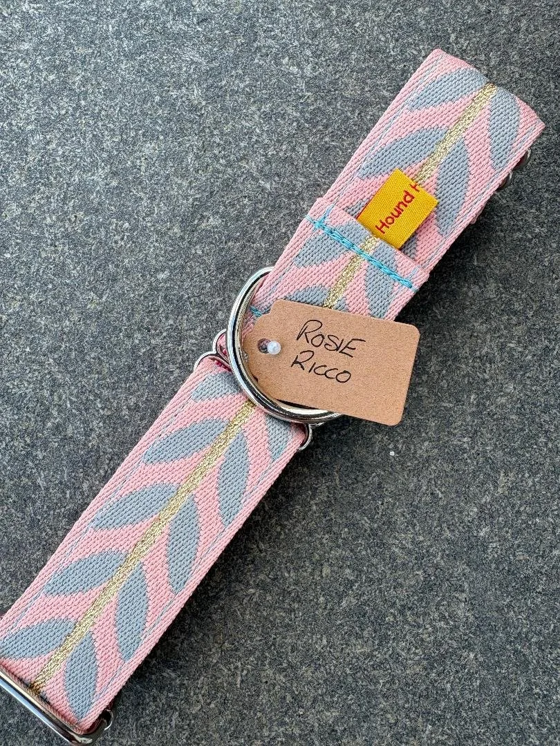 JAQUARD - 1.5" MARTINGALE ONLY - RROSIE ICCO (NO LEAD)  
