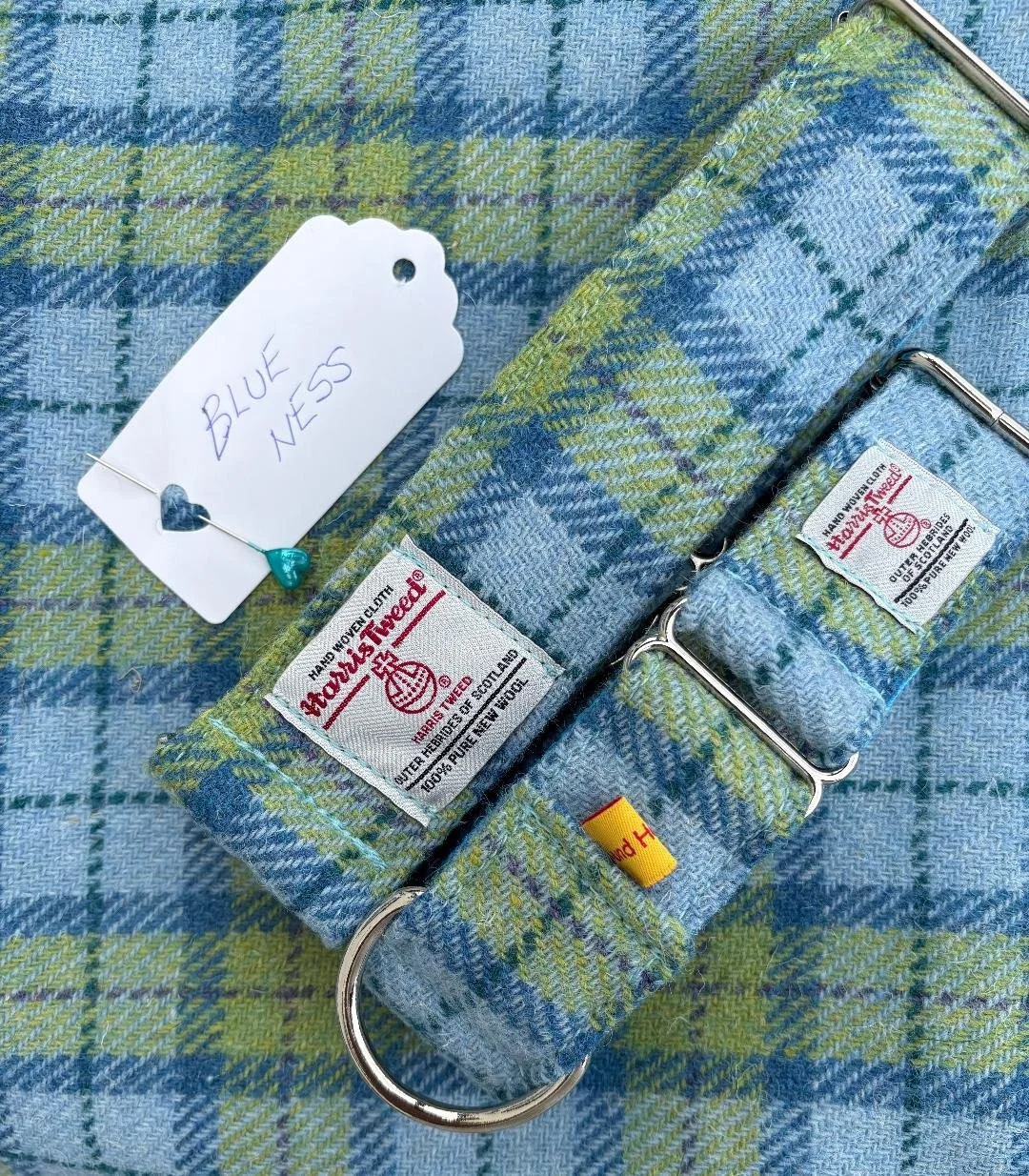 HARRIS TWEED - BLUE NESS  (NO LEAD) 