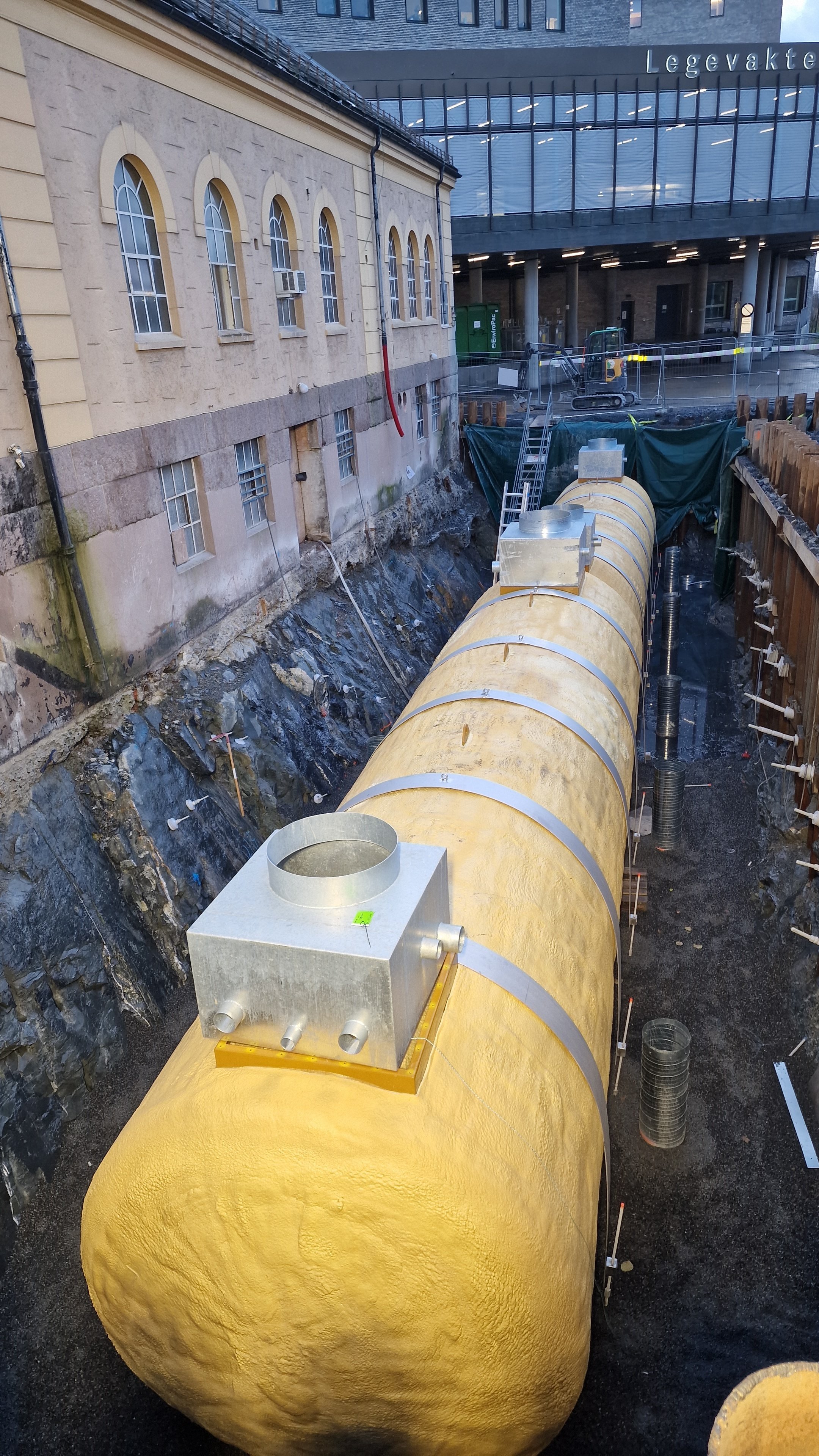 Buried oil tanks Oslo