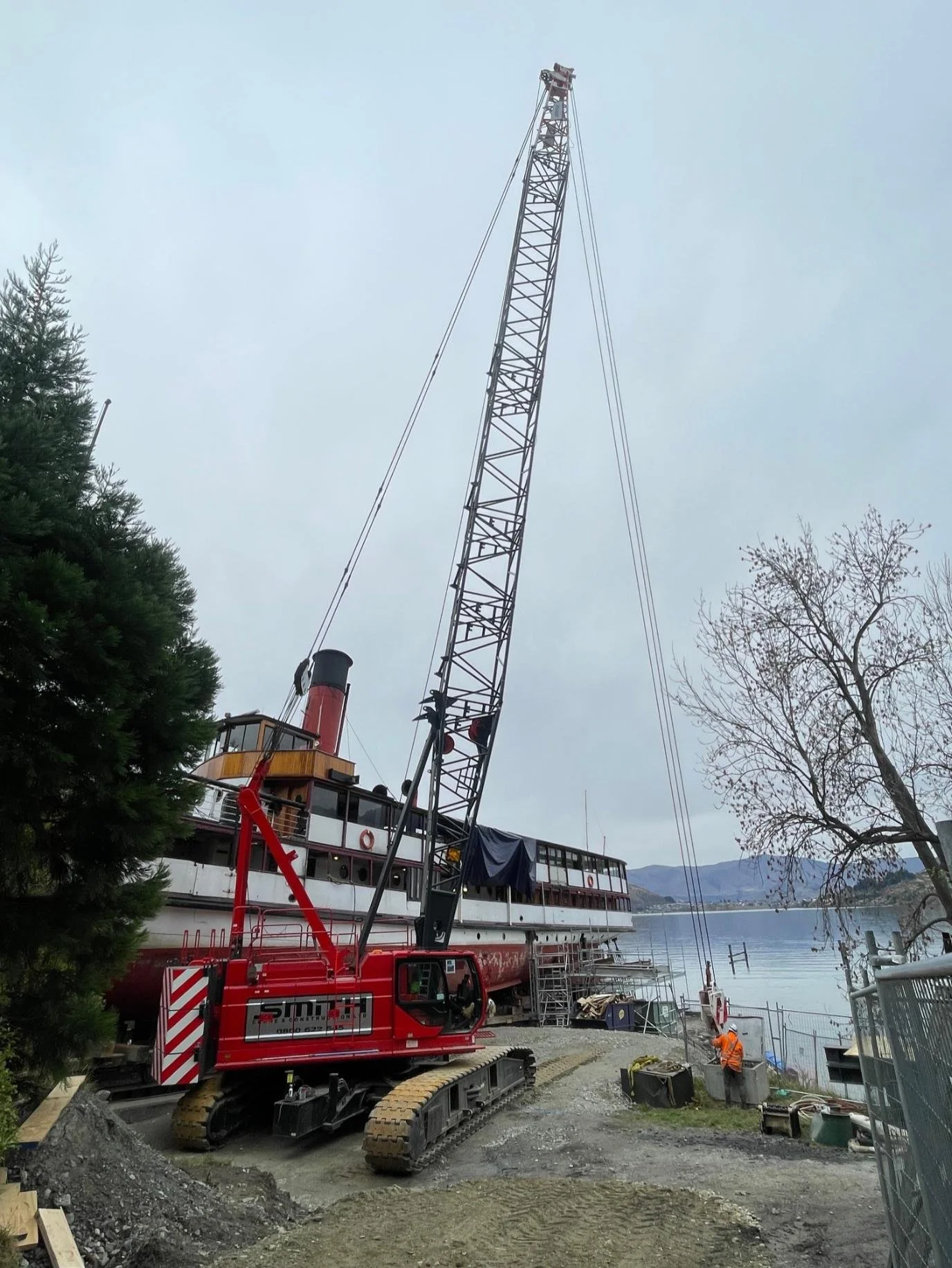 TSS Earnslaw gets a lift