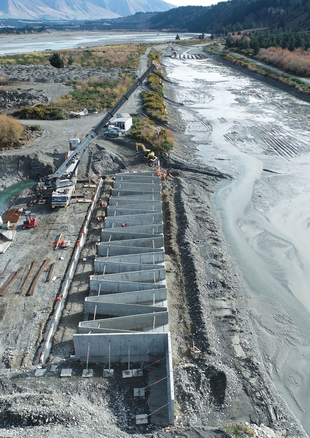 Canterbury Westland Civil Contractors Awards Category A Winner: Rakia Labyrinth Weir 
