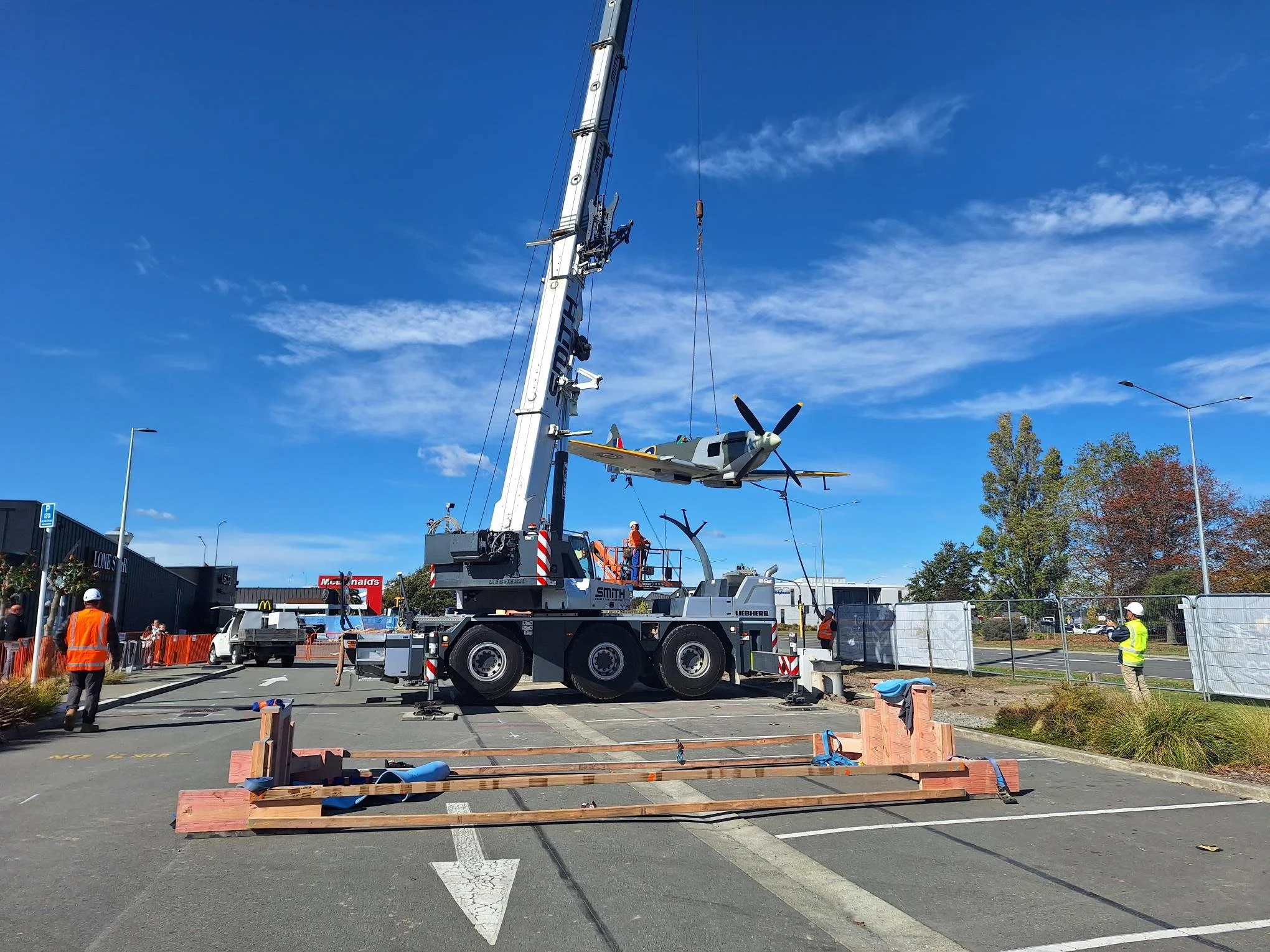 Lifting a Legend: Spitfire Remounted in Christchurch