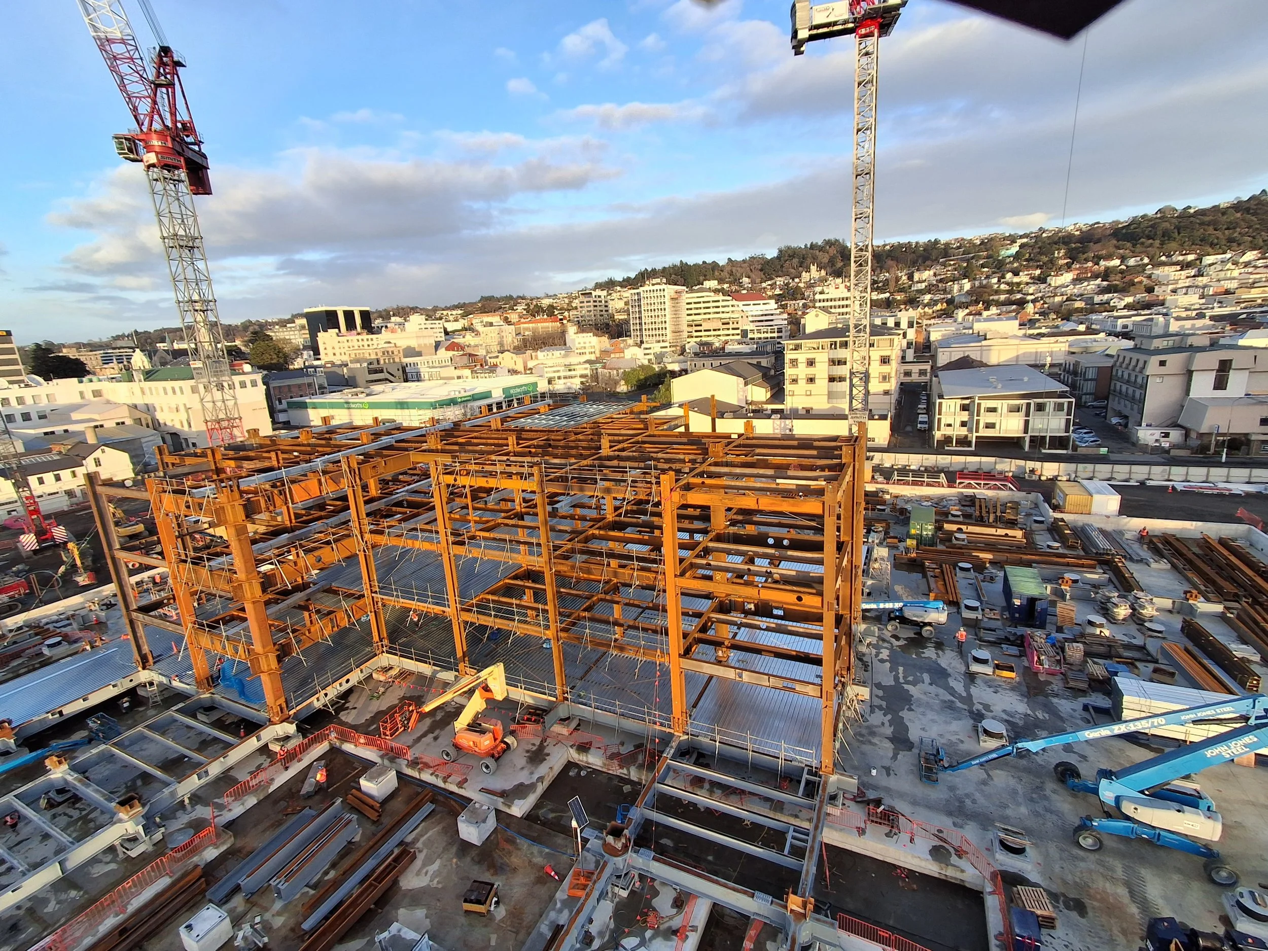 Big Steel. Big Cranes. A Major Project Taking Shape.