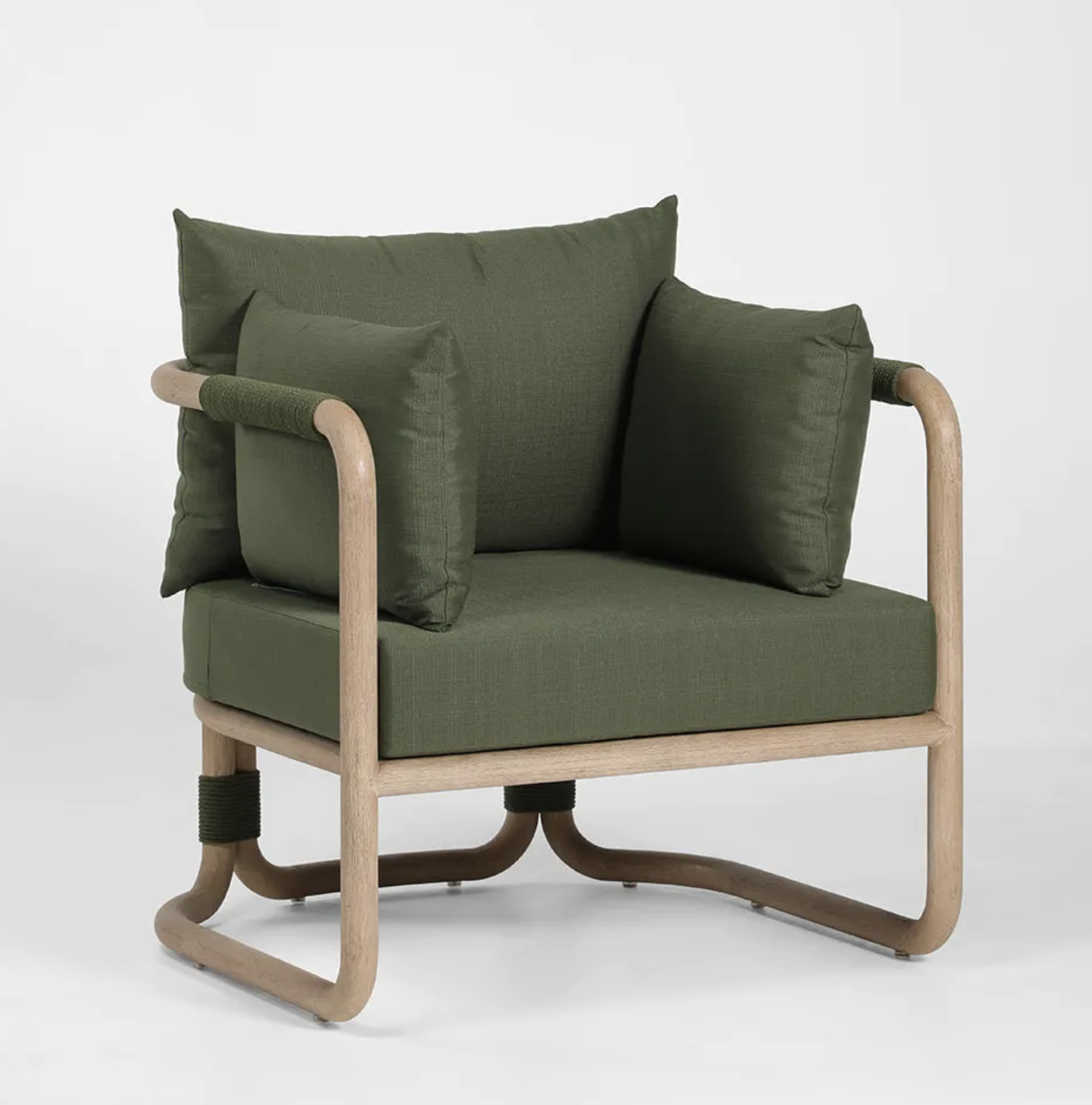 Vita Outdoor Undercover Armchair Forest Green