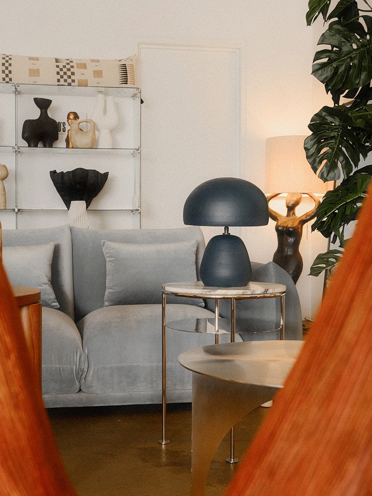 Alden Sofa - Steele Velvet
