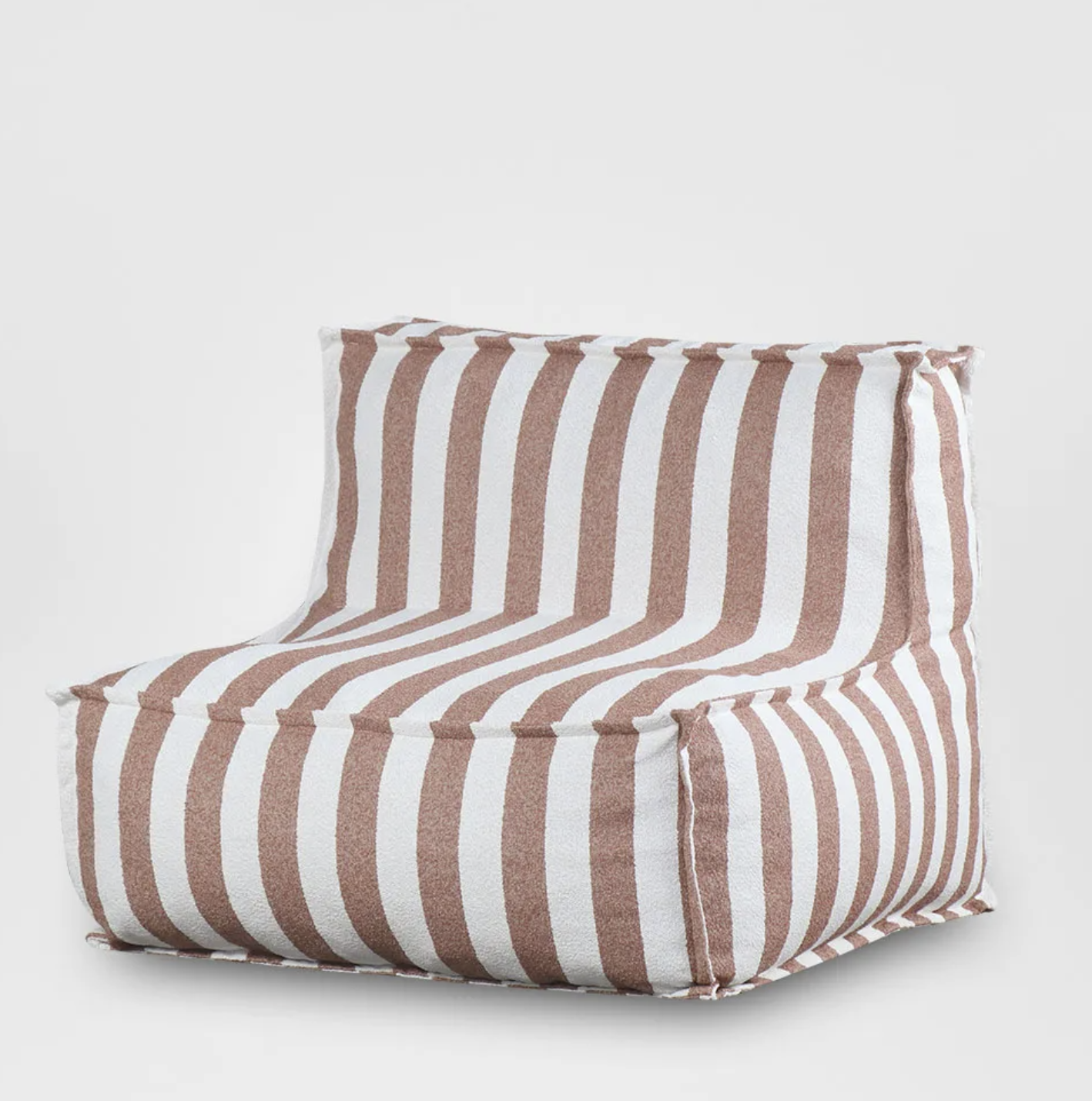Lola Sofa Chair Section Terracotta Stripe