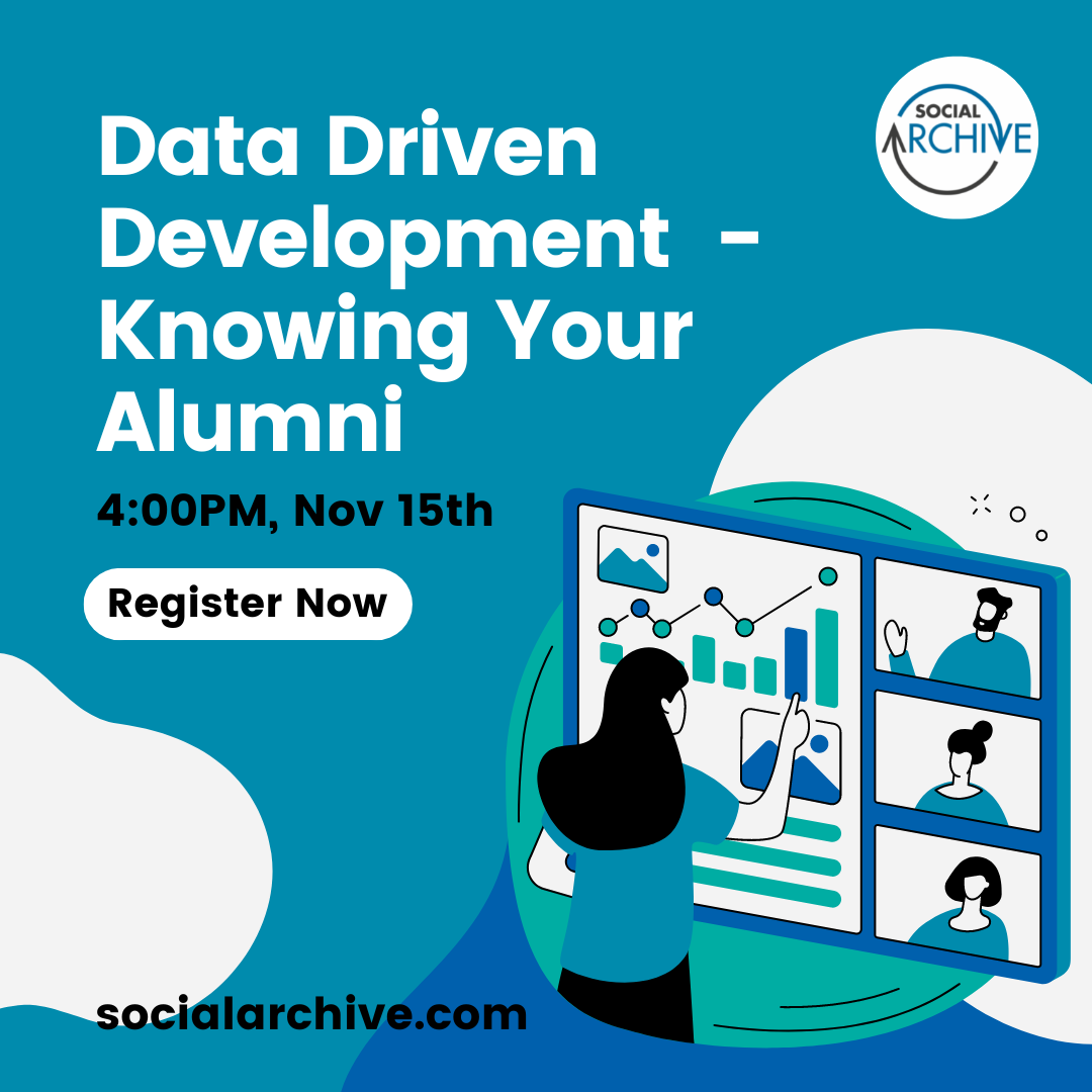 Data driven development - knowing your alumni