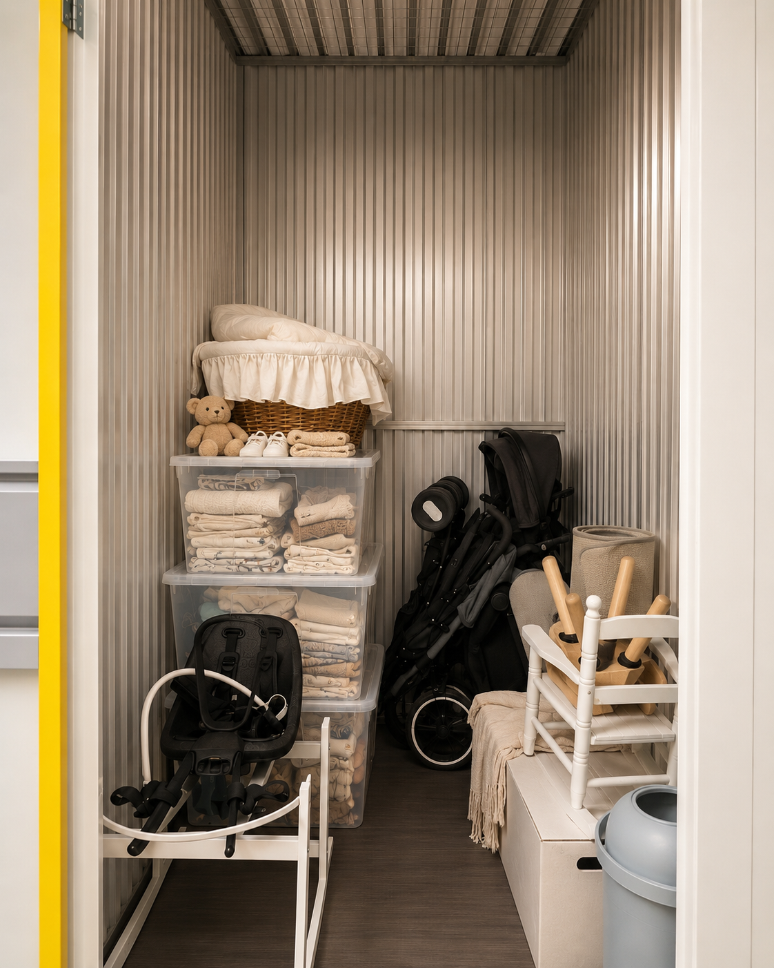 Waarom een self storage ideaal is voor baby- en kinderspullen