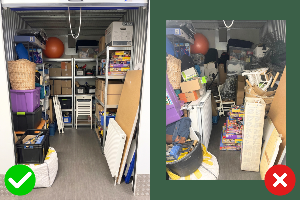Self storage slim inrichten: de belangrijkste do's &amp; don'ts