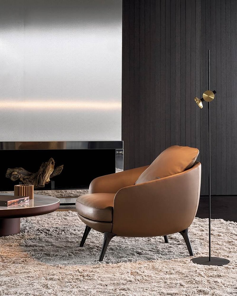 Chez Bonn, on aime les d&eacute;tails, les formes et l&rsquo;esth&eacute;tique g&eacute;n&eacute;rale. 
Avec le fauteuil &ldquo;Raphael&rdquo; de chez Minotti, vous pouvez combiner ceci. Ce meuble contemporain avec un style intemporel est parfait pou