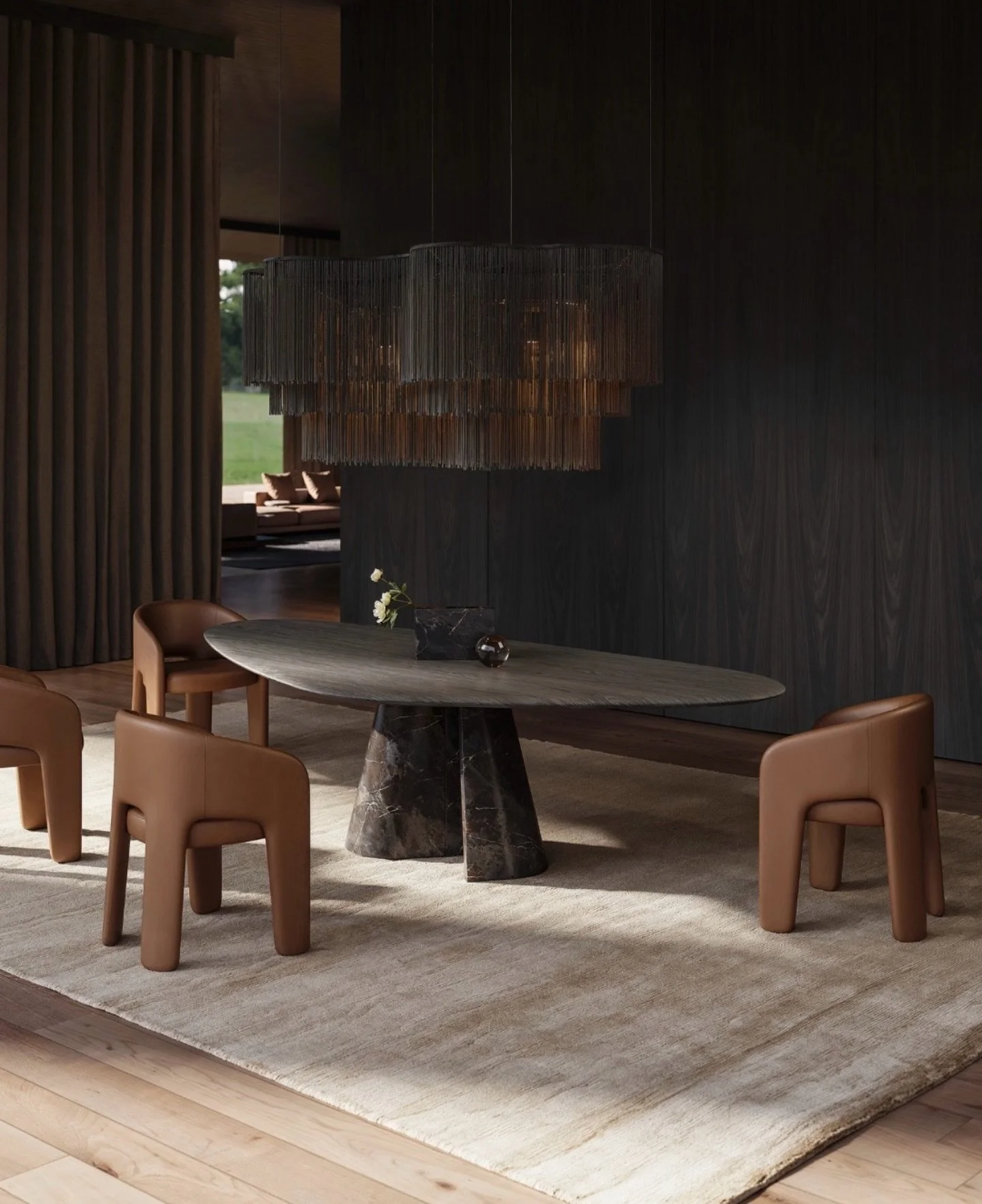 &Eacute;l&eacute;gance sculpturale et innovation se rencontrent avec la table Cooper de @draenert.official 

V&eacute;ritable pi&egrave;ce ma&icirc;tresse, la Cooper s&eacute;duit par son design audacieux et ses lignes organiques. Son plateau, souven