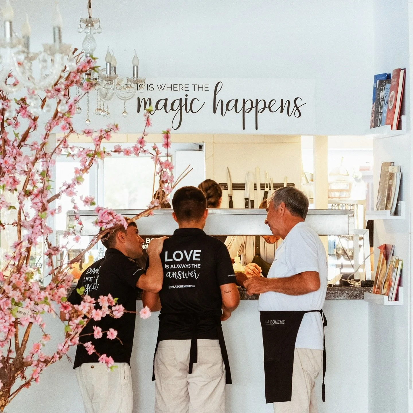 Whatever the question, 𝗹𝗼𝘃𝗲 is and will always be the 𝗮𝗻𝘀𝘄𝗲𝗿 🤍

⤑ ⤑ ⤑ ⤑ ⤑

Hangi soru sorulursa sorulsun, yanıtın adı daima aşk 🤍

⤑ ⤑ ⤑ ⤑ ⤑

Open Daily 09:00 - 00:00

Reservations +90 507 878 8348

| www.labohemedalyan.com | 

#labohemed