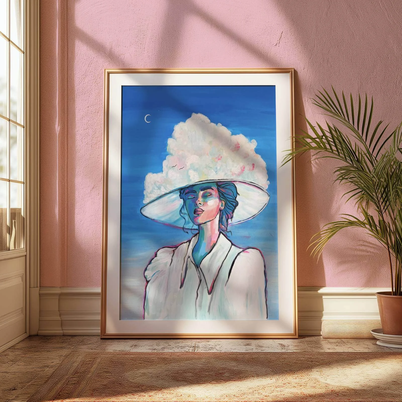 "Wolkenhut" Print