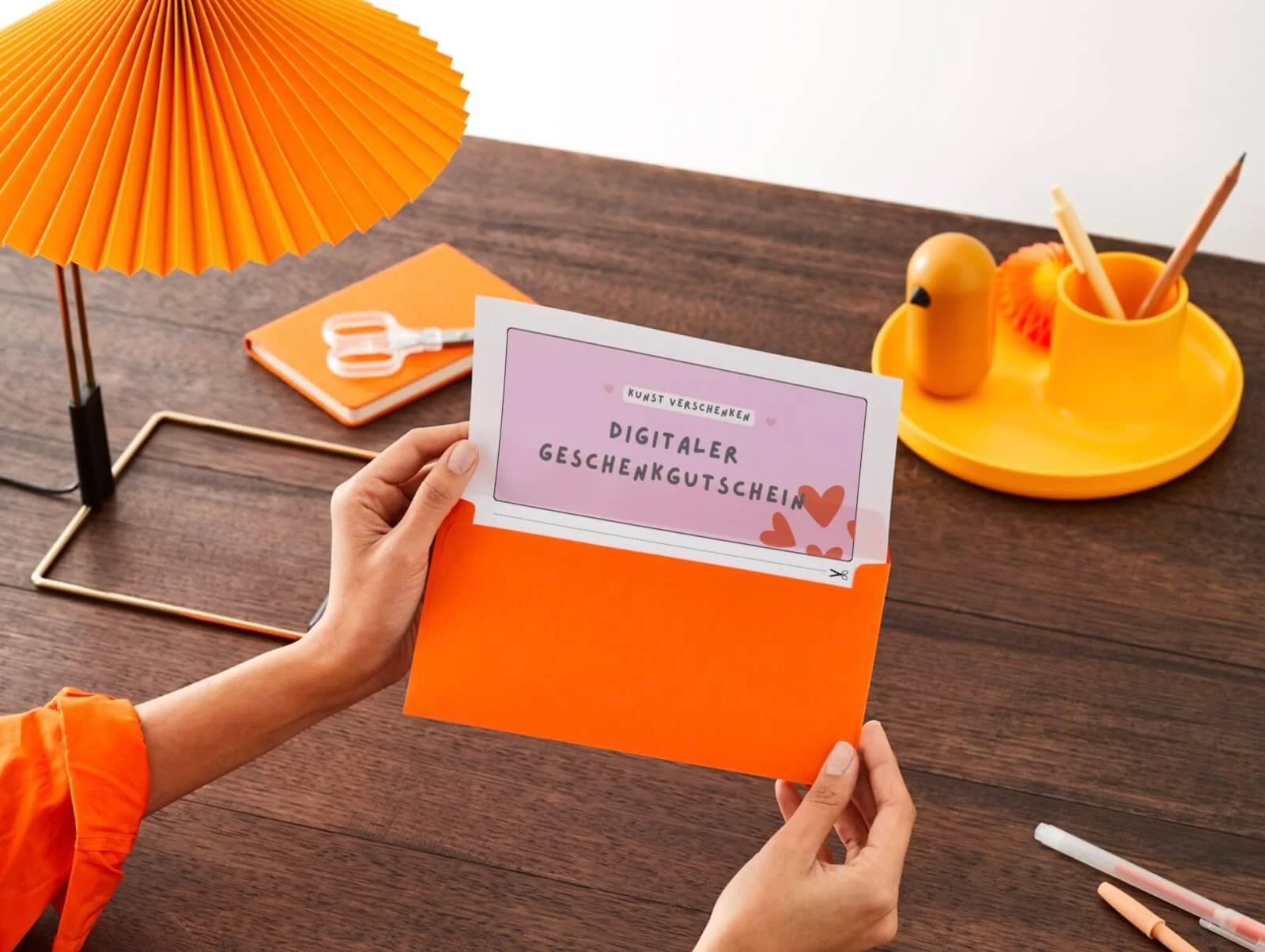 Kunst verschenken – Digitaler Geschenkgutschein