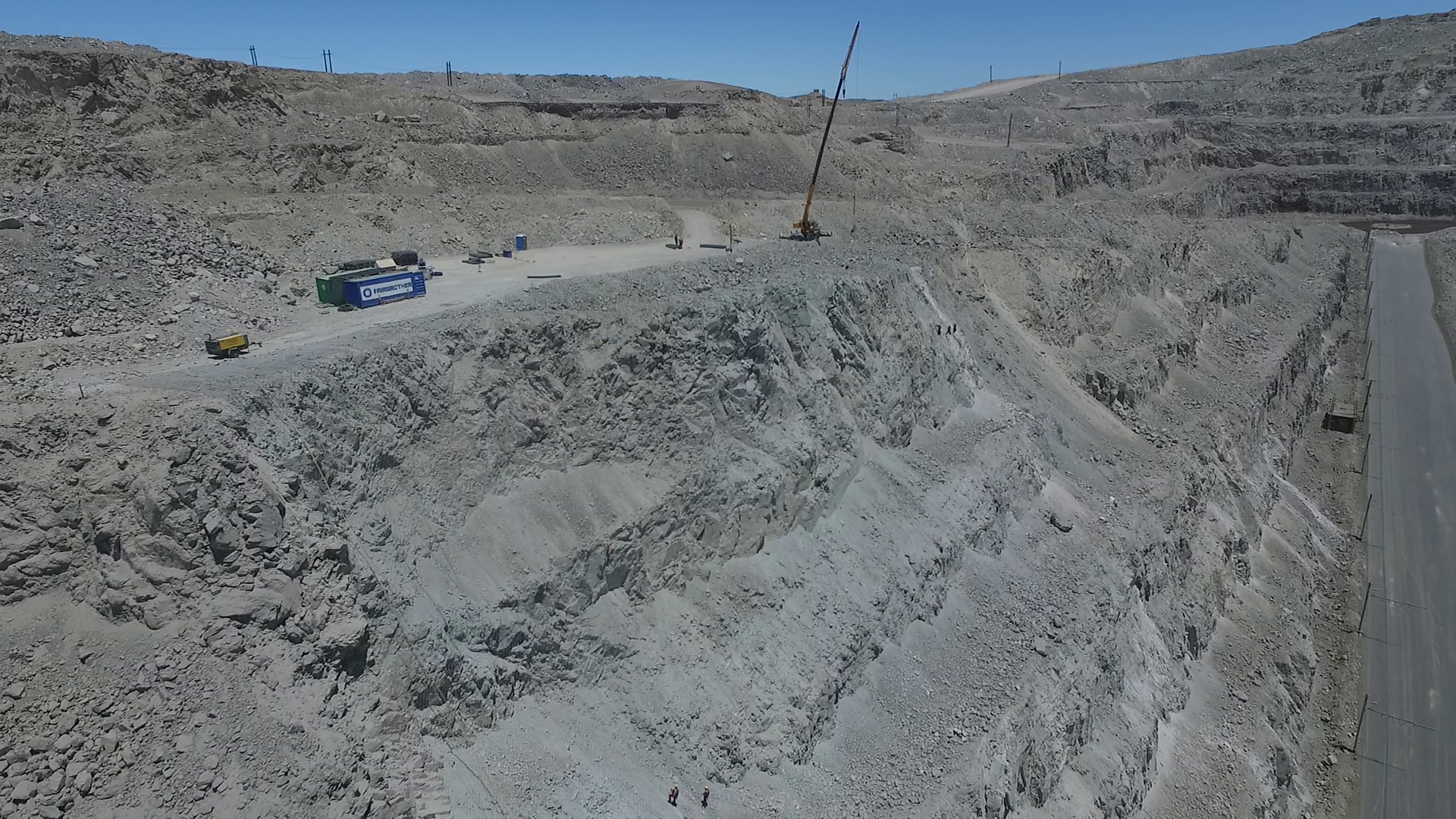 Rossing Uranium Mine - Drape Mesh