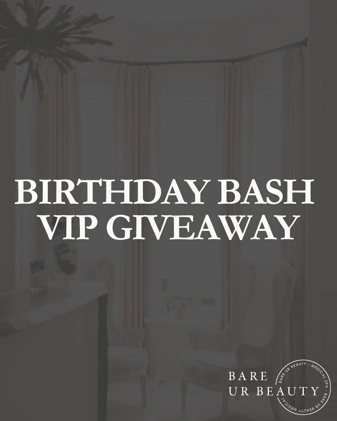 🎉BIRTHDAY BASH VIP GIVEAWAY! 🎉
 We&rsquo;re gearing up for our big celebration next week &mdash; and we want you + your bestie to celebrate with us! ✨

Did you miss snagging a VIP spot during our daytime celebration? Well here&rsquo;s your chance t