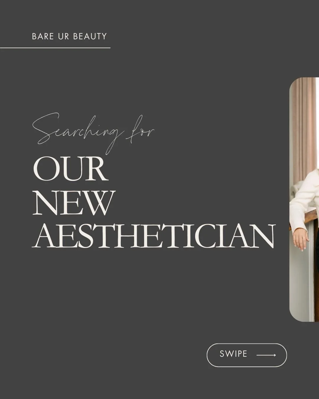 BUB is growing&hellip; and that means we&rsquo;re hiring! 

We&rsquo;re searching for an aesthetician to join Team BUB - is it you?

What we&rsquo;re looking for:
- Someone who fits our fun, energetic culture. (Good vibes only. Always.) 
- Someone wh