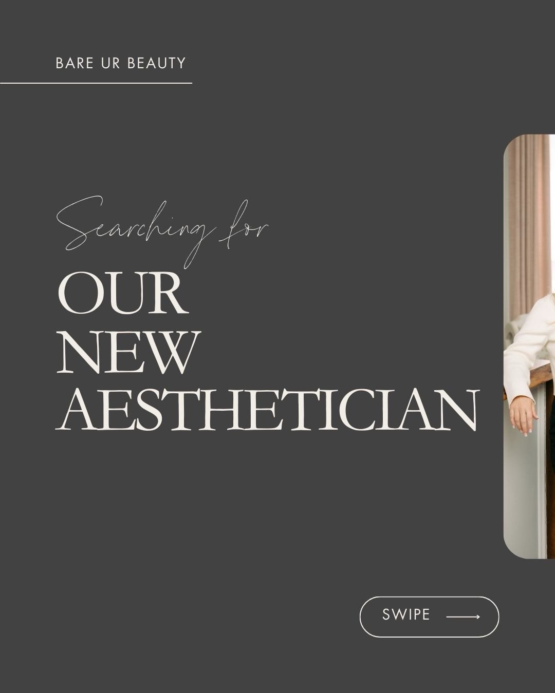 BUB is growing&hellip; and that means we&rsquo;re hiring! 

We&rsquo;re searching for an aesthetician to join Team BUB - is it you?

What we&rsquo;re looking for:
- Someone who fits our fun, energetic culture. (Good vibes only. Always.) 
- Someone wh