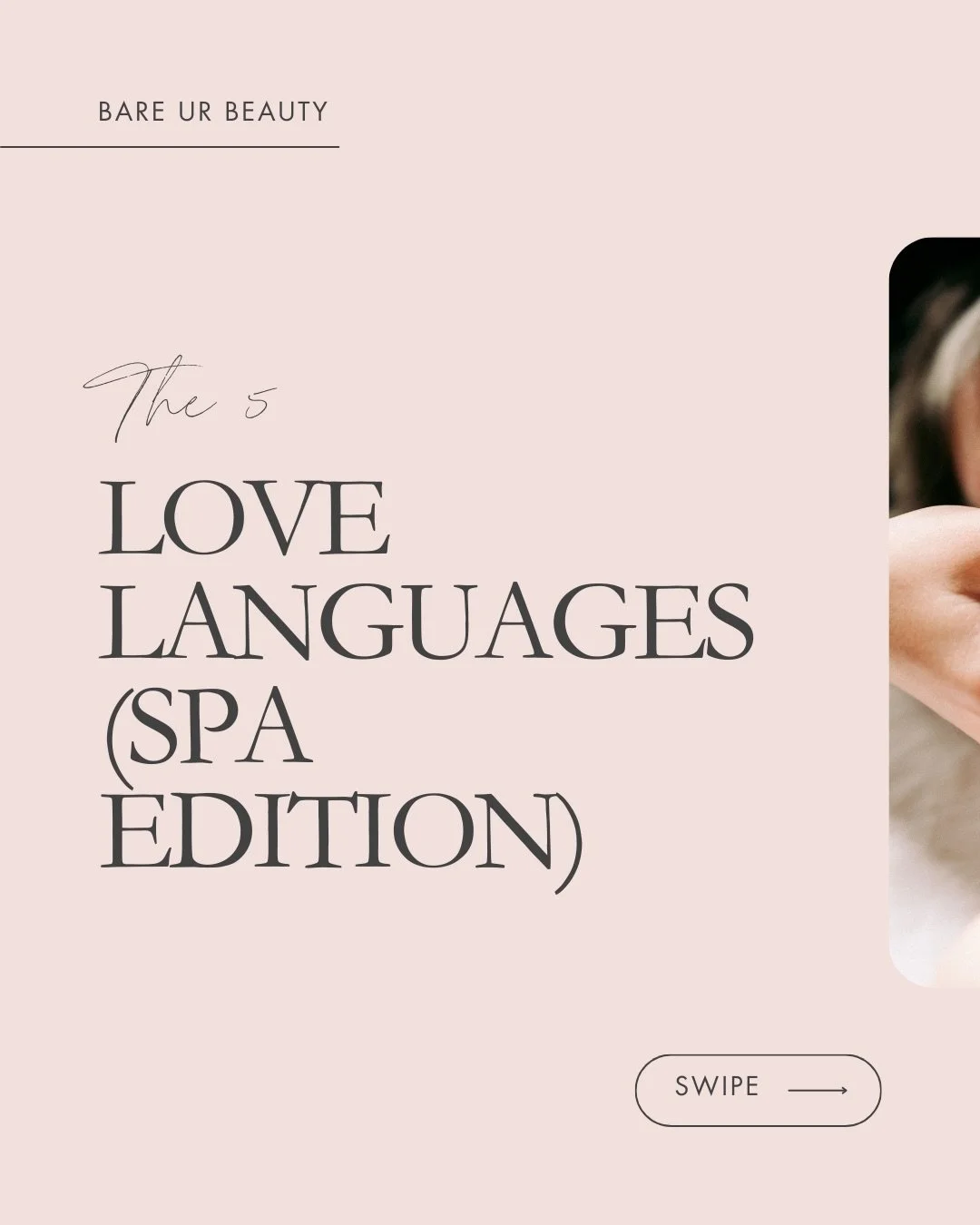 Love Languages, Spa Edition! 💖

This Valentine&rsquo;s Day, whether you&rsquo;re vibing with the language of touch, craving some quality time, or expressing yourself with gifts, BUB  has got you covered! 

Don&rsquo;t wait! Book now and let&rsquo;s 