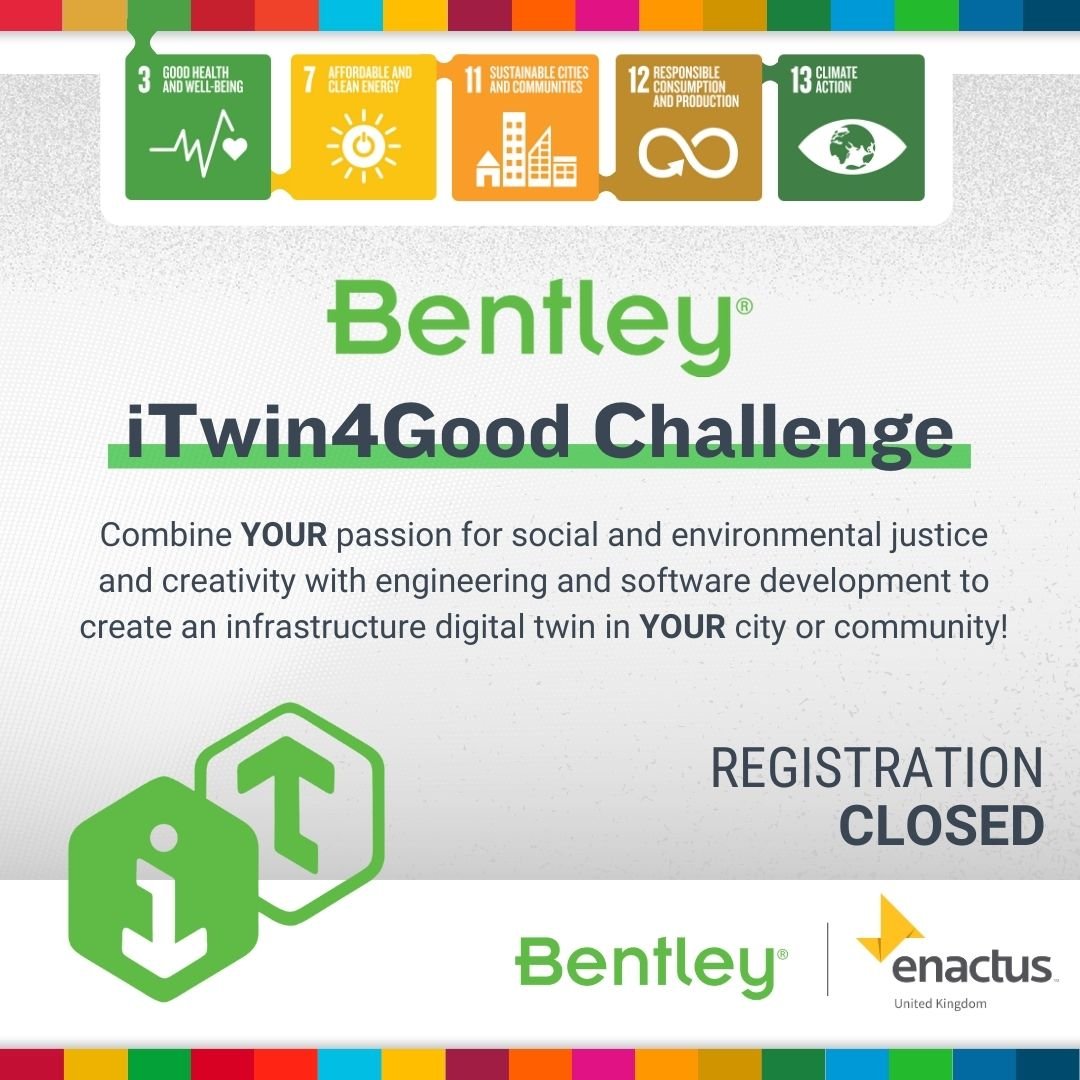 Bentley Systems iTwin4Good Challenge CLOSED