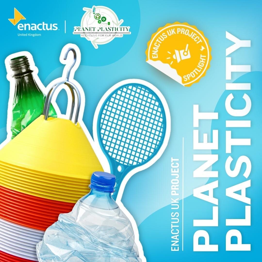 Enactus UK Project Spotlight! 💡✨

Introducing one of @enactus.hertfordshire&rsquo;s NEW projects, Planet Plasticity (@planetplasticity.ye). The project works with SDGs 12, 13, 14 &amp; 15 with the aim to make a positive impact through a plastic bott