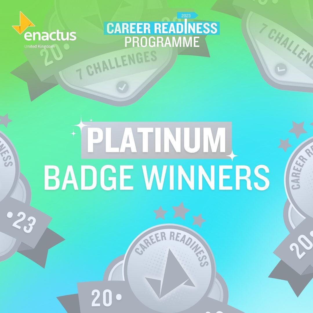 It&rsquo;s time to celebrate our Platinum Badge winners for our Career Readiness Programme 2023! 🥳

These students completed all 7 unique challenges, putting knowledge and skills they learned and developed through the programme into practice! 🤩

We