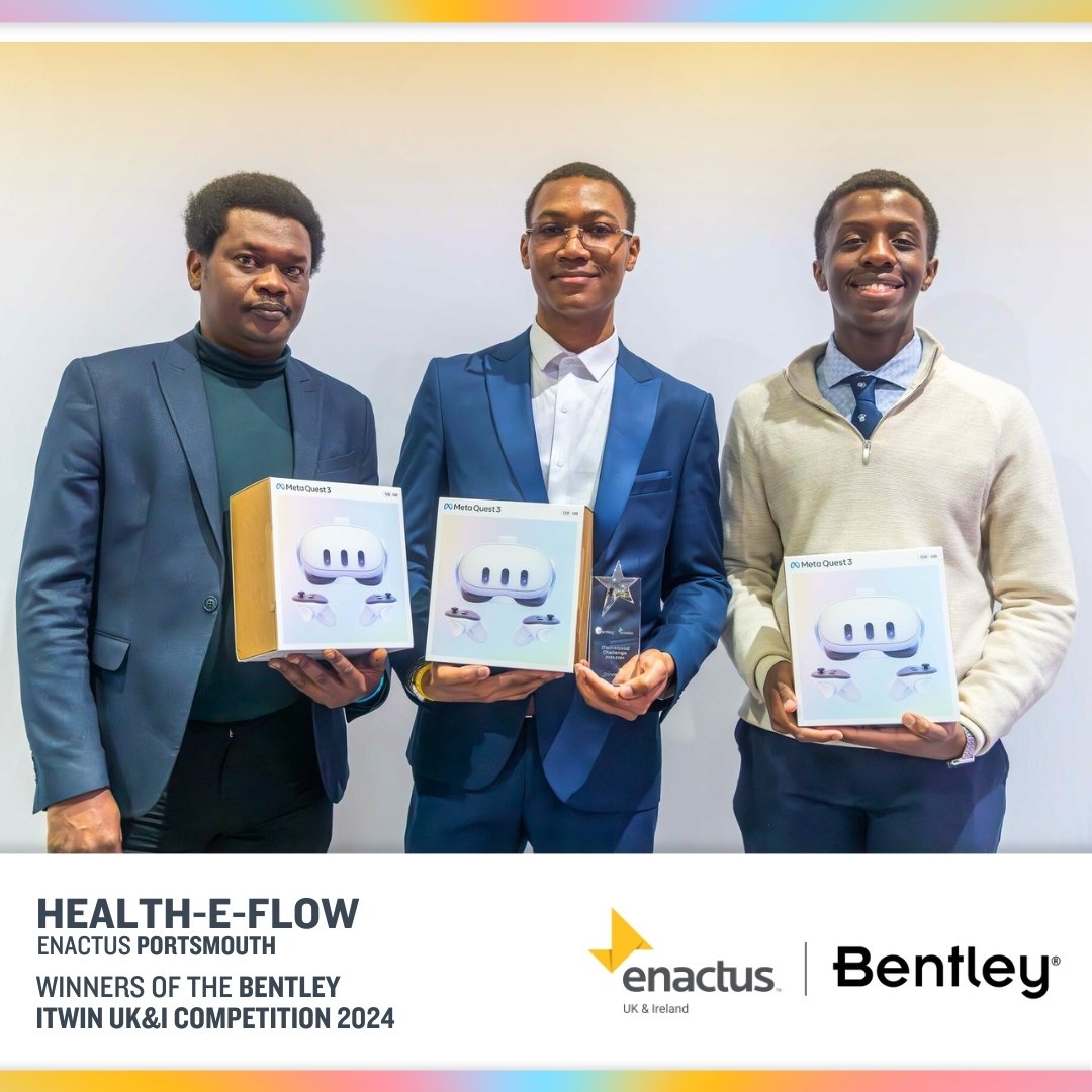 Continuing on from yesterday, let's keep celebrating the successes of others within our fantastic network! 🙌

This year's Bentley iTwin Competition had a unique twist! Bentley offered our students a 6-week experience, providing teams with the chance