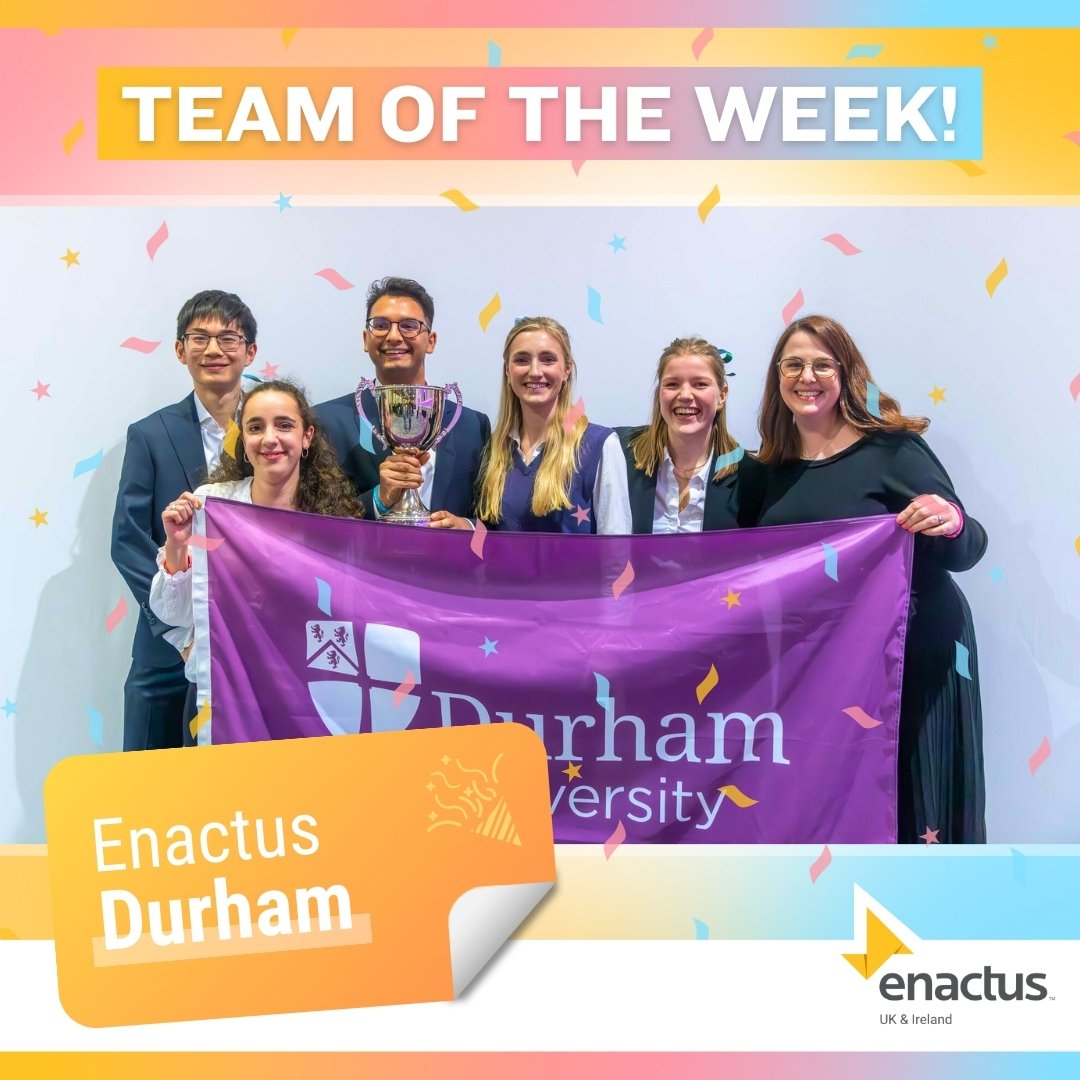 It's been an exciting, albeit tiring, few weeks for us at Enactus UK &amp; Ireland. However, that won't deter us from announcing our Team of the Week! 🥳 ✨

After an exhilarating Final Round at the Enactus UK &amp; Ireland Expo 2024 and the hours of 