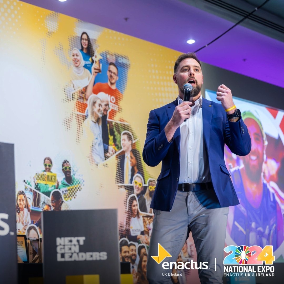 Today marks exactly 4 WEEKS since we were all buzzing with energy, innovation, and inspiration at the Enactus UK &amp; Ireland Expo 2024! 🤩

That means it is also 4 weeks since the inspiring Ben Smith from Happy Talks captivated our minds with his i