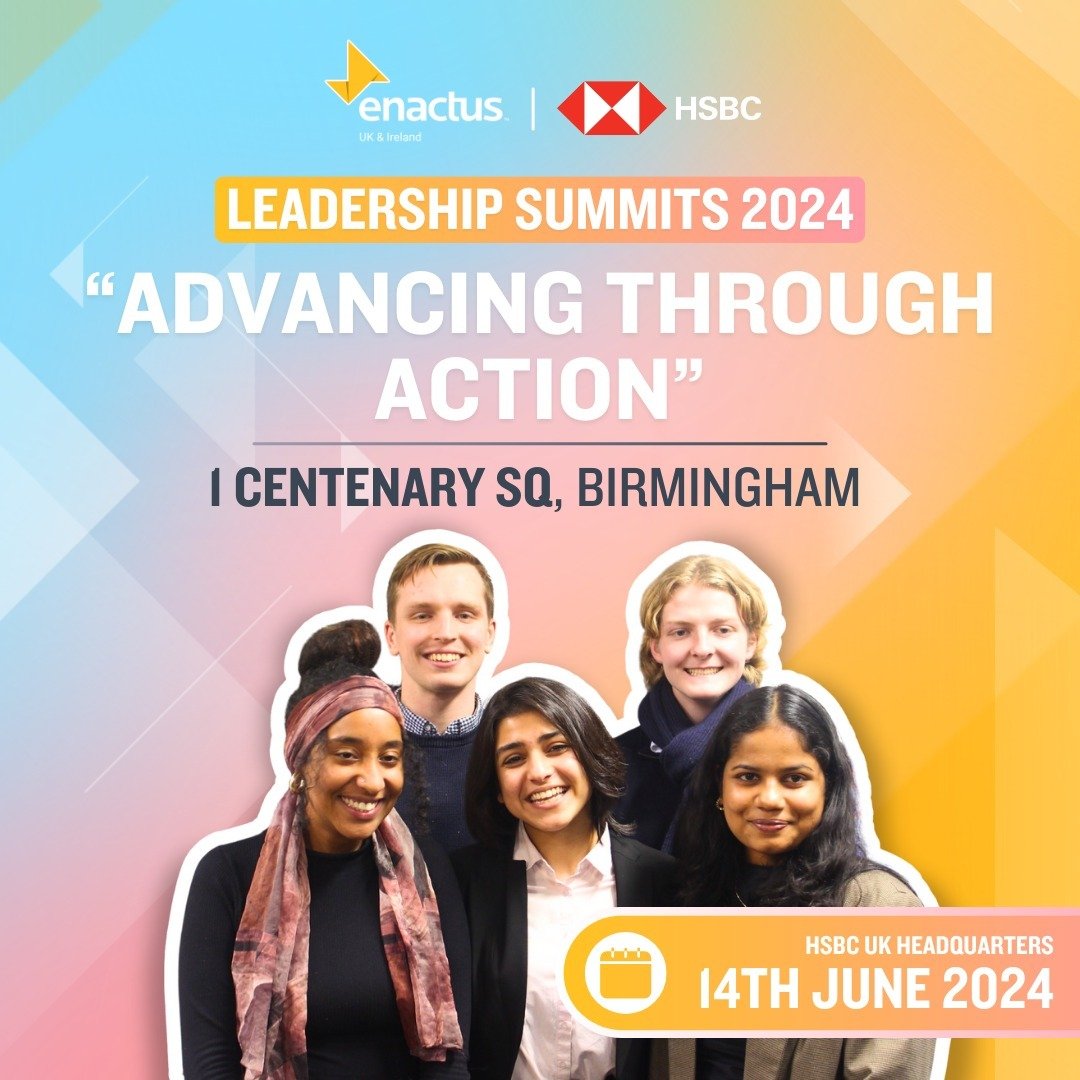 You&rsquo;ve heard it right! Registration for the Enactus UK &amp; Ireland Leadership Summit(s) 2024 is now LIVE! 👀✨
 
This is a brilliant opportunity for our incoming Enactus committees to develop your project impact, strategise for success for the
