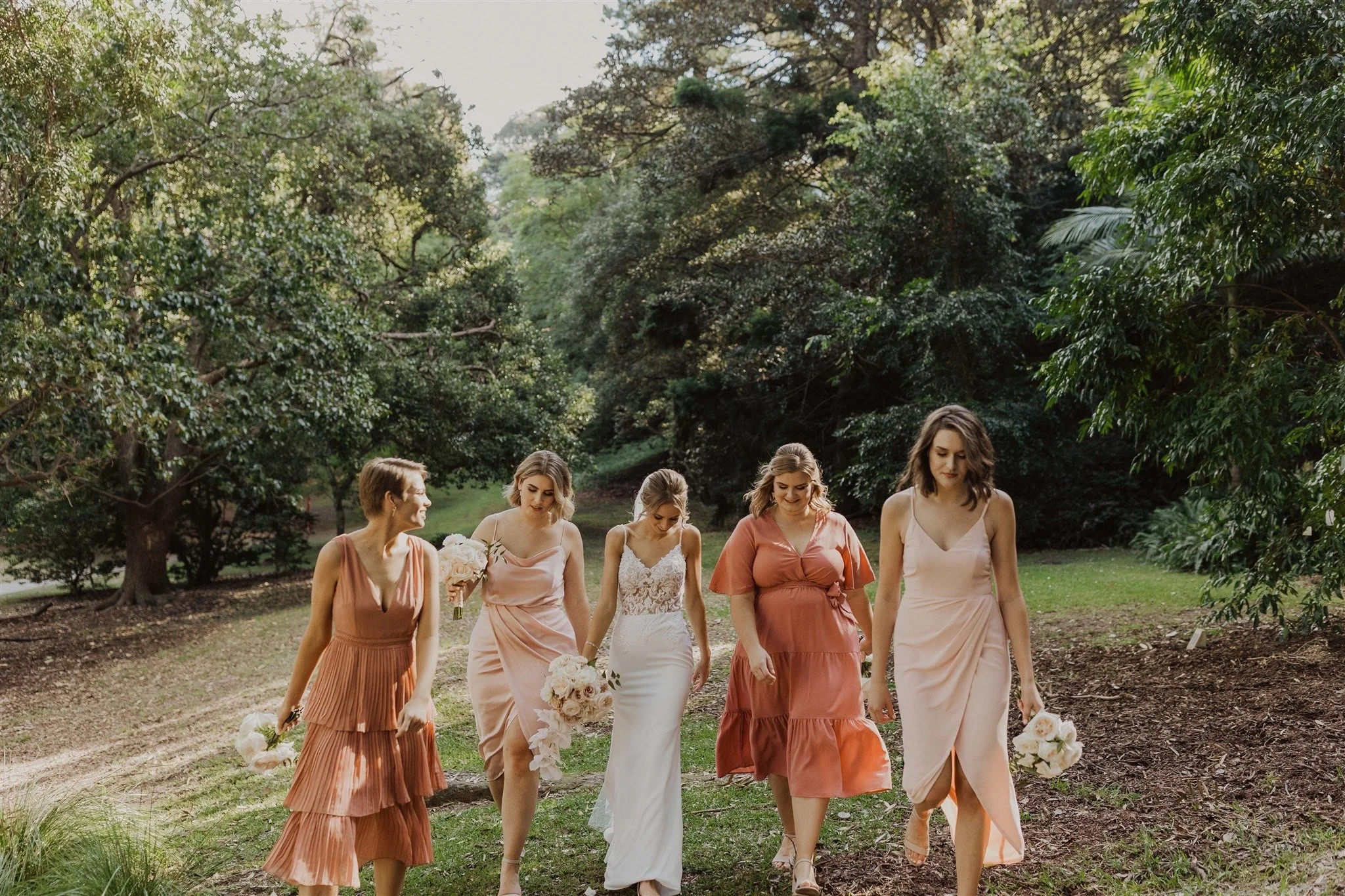 Autumn Wedding Flowers | Lavender Bay, North Sydney. Romantic autumnal wedding at Lavender Bay, North Sydney. White and blush pink garden flowers inspired by Wendy’s Secret Garden for a timeless May marquee celebration.
