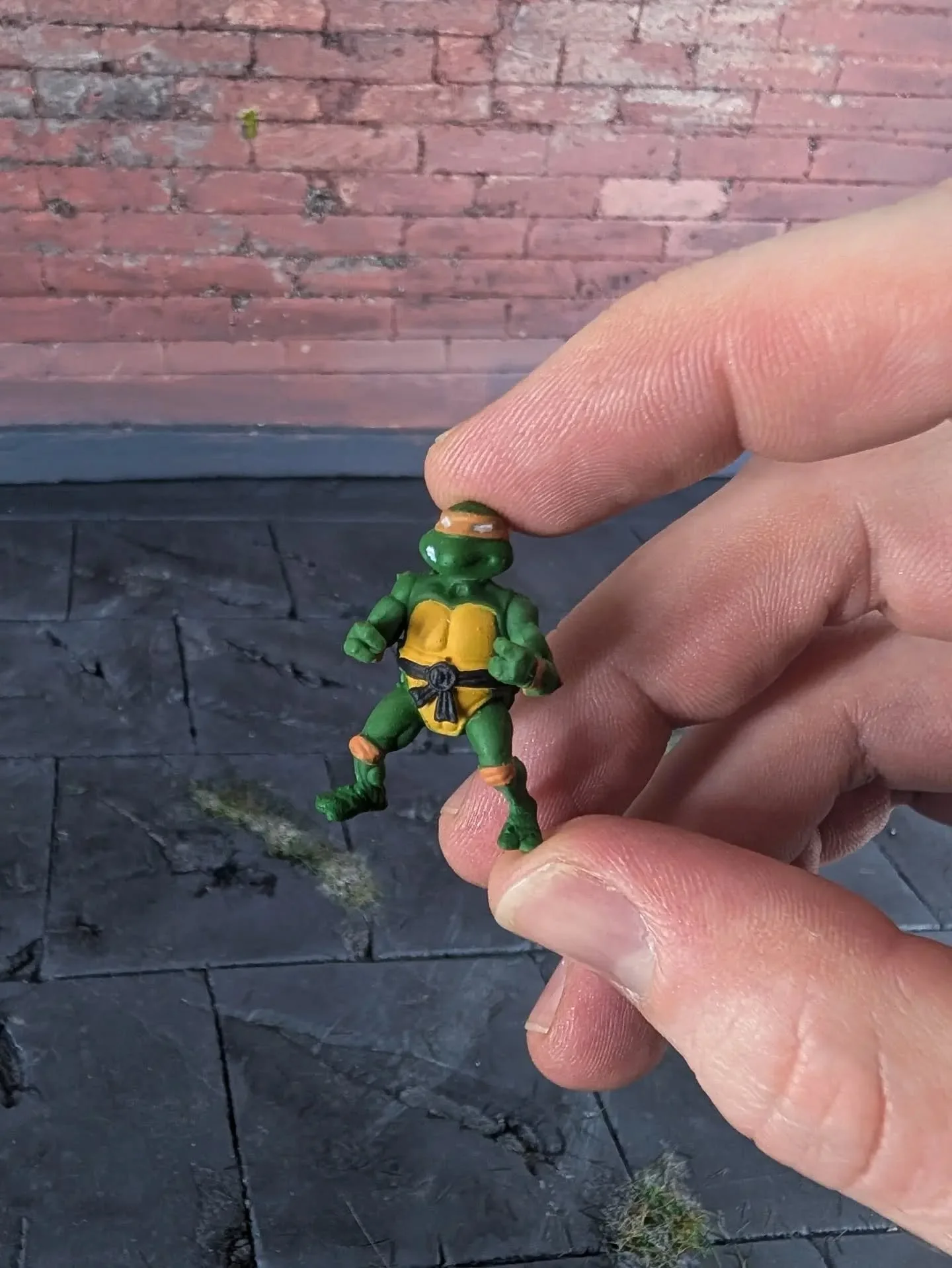 All Mikey's - Teenie Weenie Ninja Turtles 🐢 
.
Wacky action Mikey, Frankie Mikey and OG Mikey are all in stock right now. Grab yours today at 🤙 TheRetroSaint.com
.
🍕
.
#teenagemutantninjaturtles #tmnt #ninjaturtles #actionfigures #toys