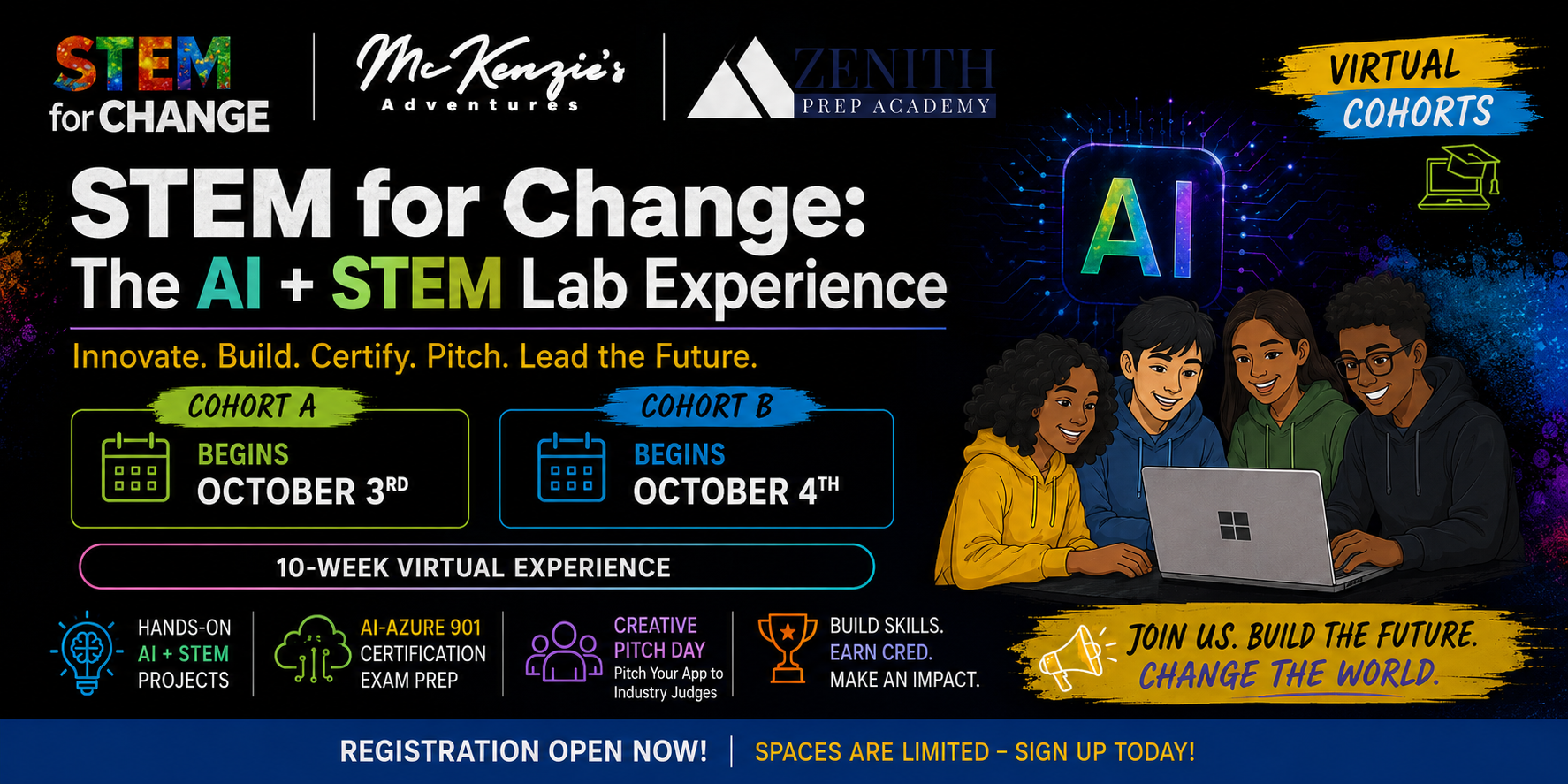 STEM for Change: AI + STEM Lab Experience