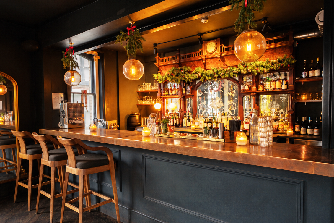 Candlelit Festive Wooden Bar.png