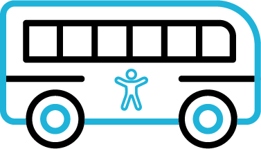 A bus icon.