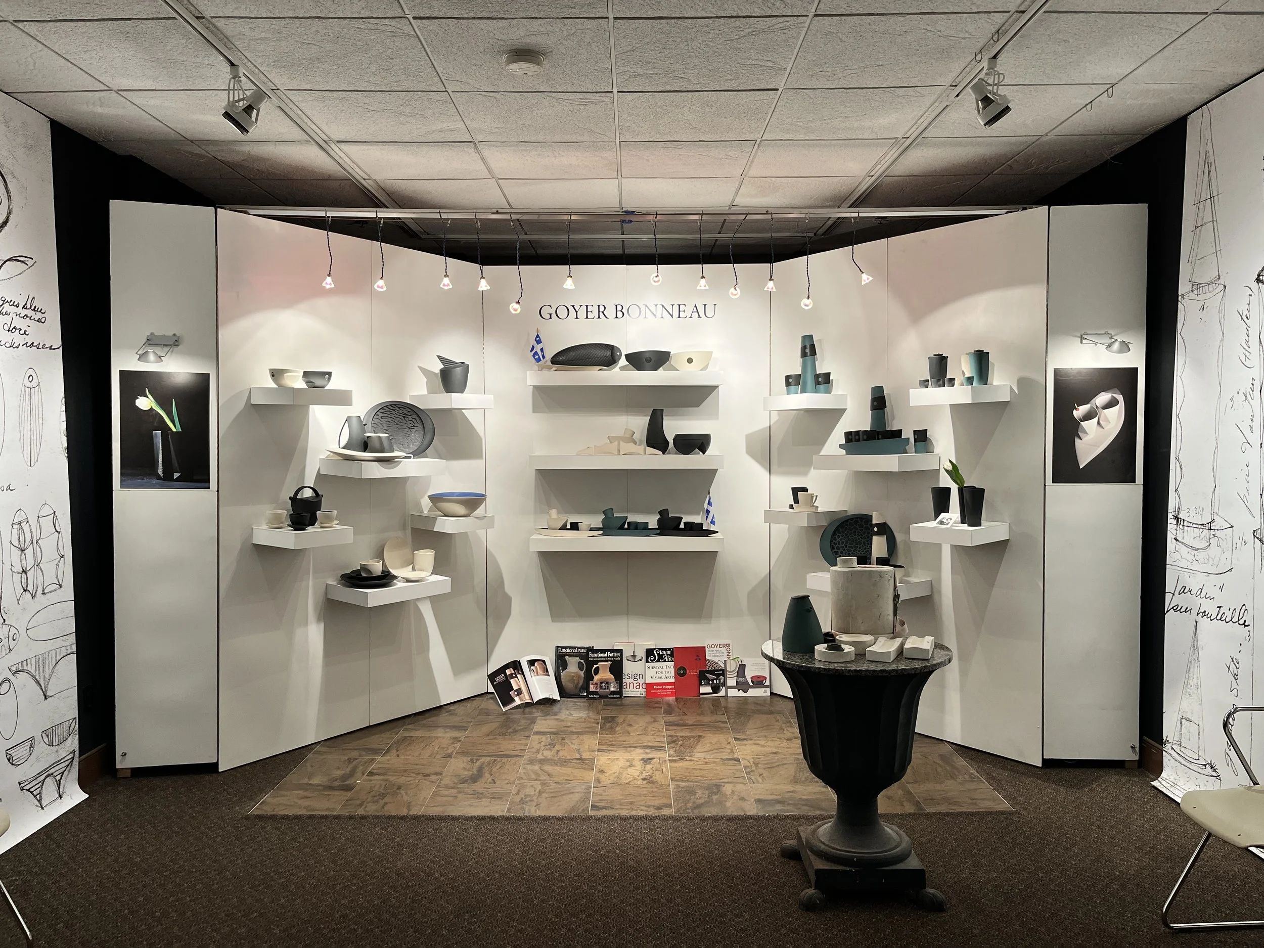 Trade show booth 2010s made by Alain Bonneau