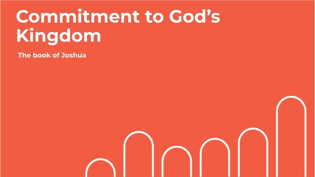 Be Strong and Courageous - Joshua 1:1-9