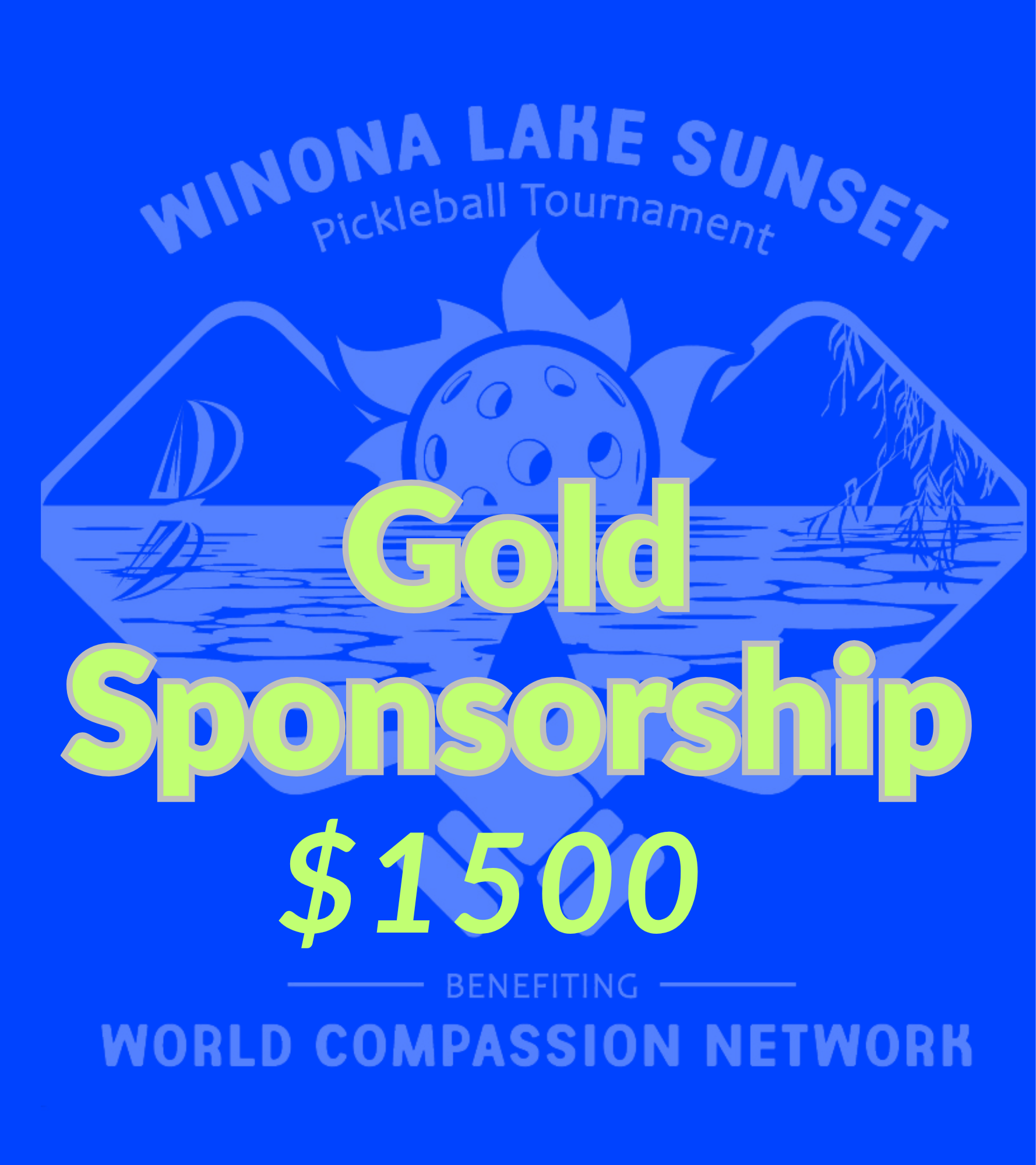 Gold Sponsorship $1,500