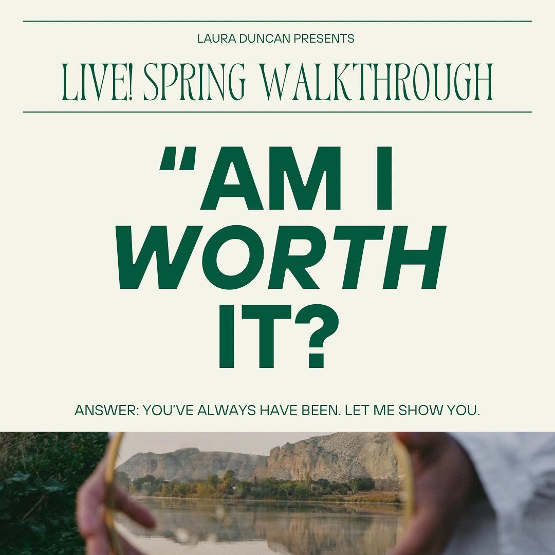 🙋Question: Am I worth it?
&nbsp;
Answer: You&rsquo;ve always have been. Let me show you.

Self worth is connected to your ability to see who you are separate from what you&rsquo;ve done. Your ability to see yourself clearly is contingent on what you